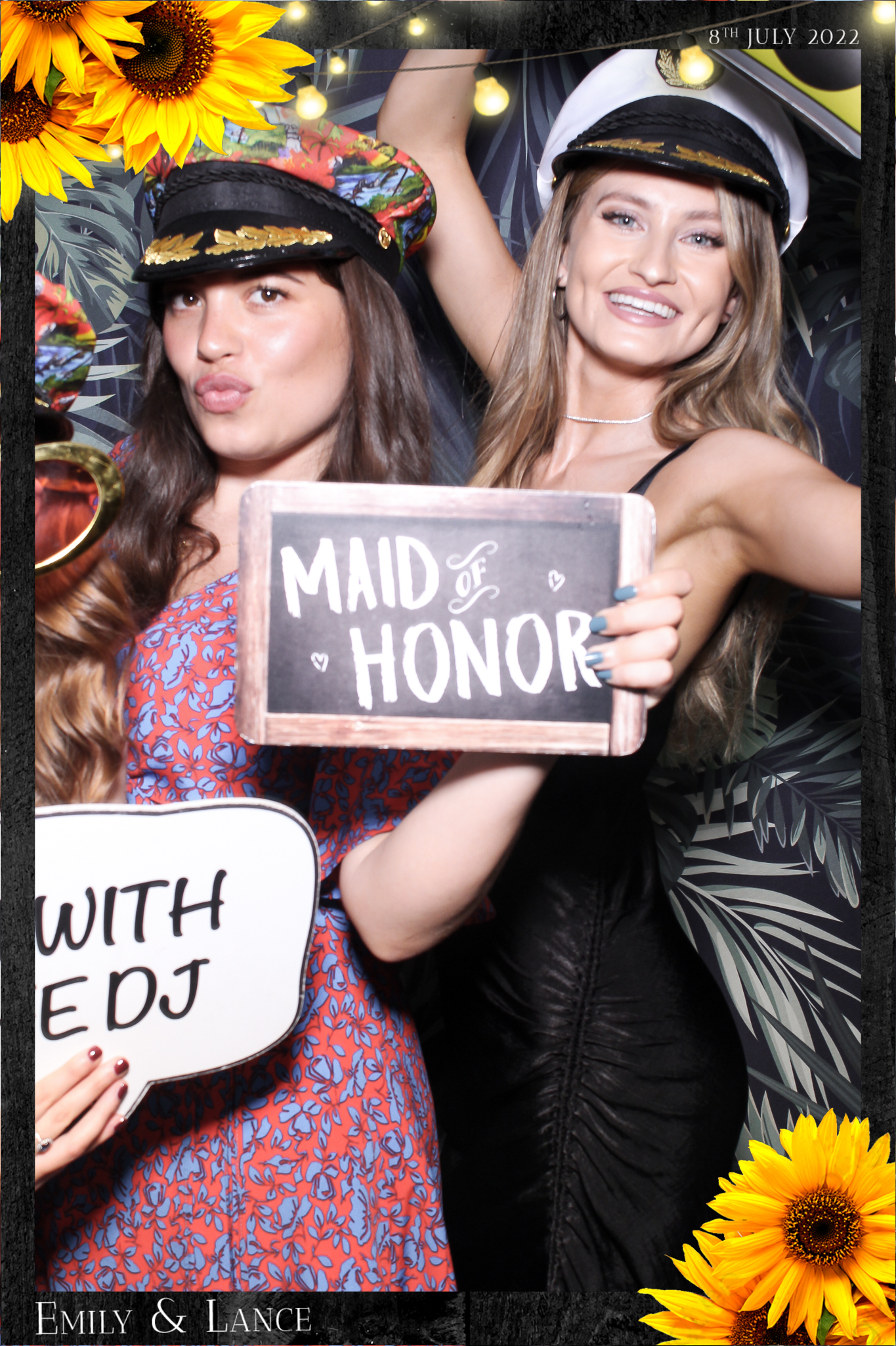 Emily & Lance Wedding - Selfie Mirror | View more photos from the event at gallery.freshbooths.com/u/FreshBooths/Emily-Lance-Wedding-Selfie-Mirror