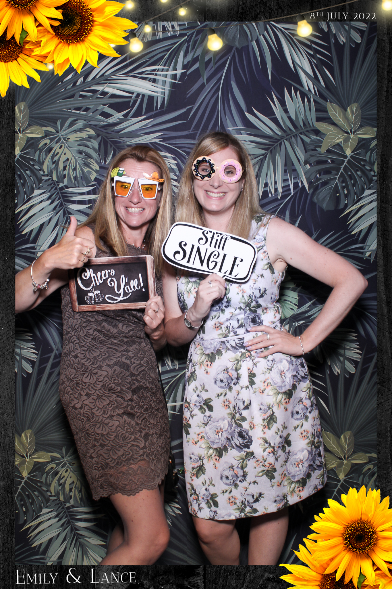 Emily & Lance Wedding - Selfie Mirror | View more photos from the event at gallery.freshbooths.com/u/FreshBooths/Emily-Lance-Wedding-Selfie-Mirror