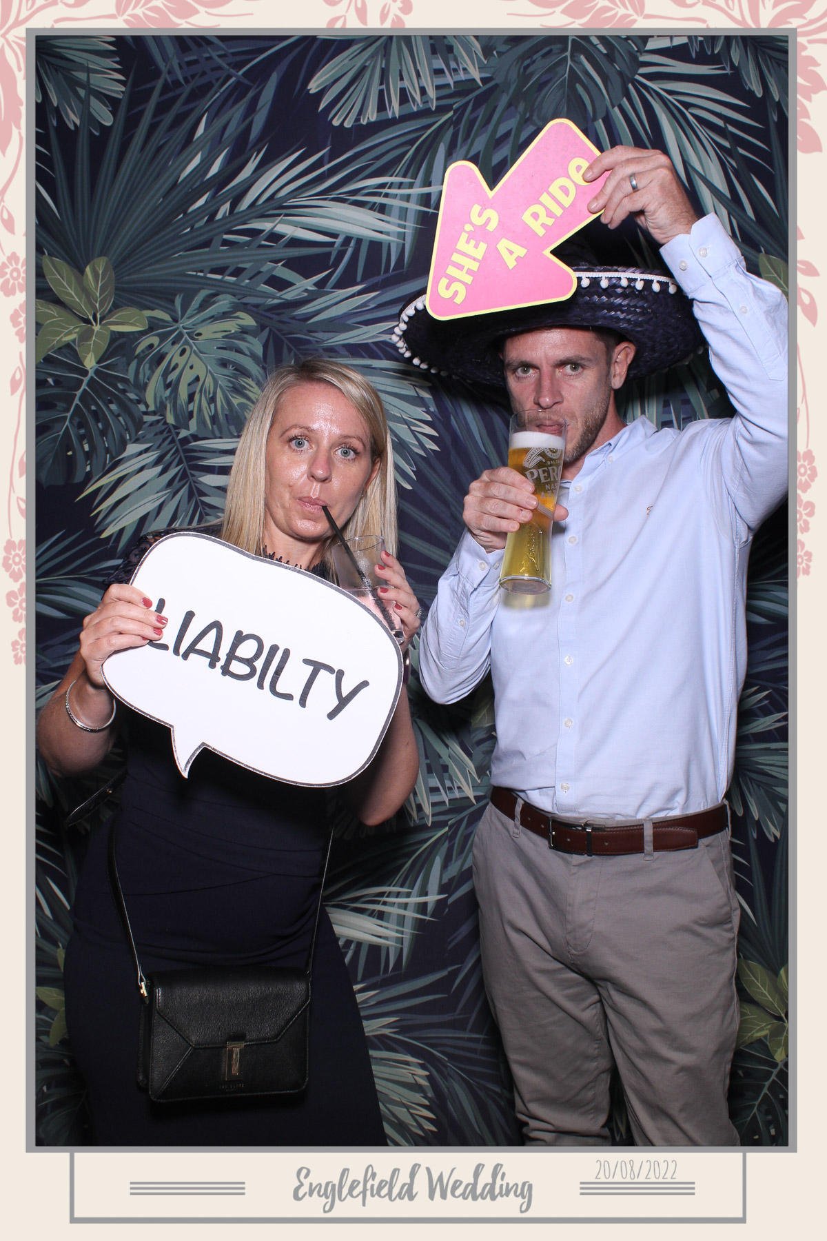 Englefield Wedding - Selfie Mirror | View more photos from the event at gallery.freshbooths.com/u/FreshBooths/Englefield-Wedding-Selfie-Mirror