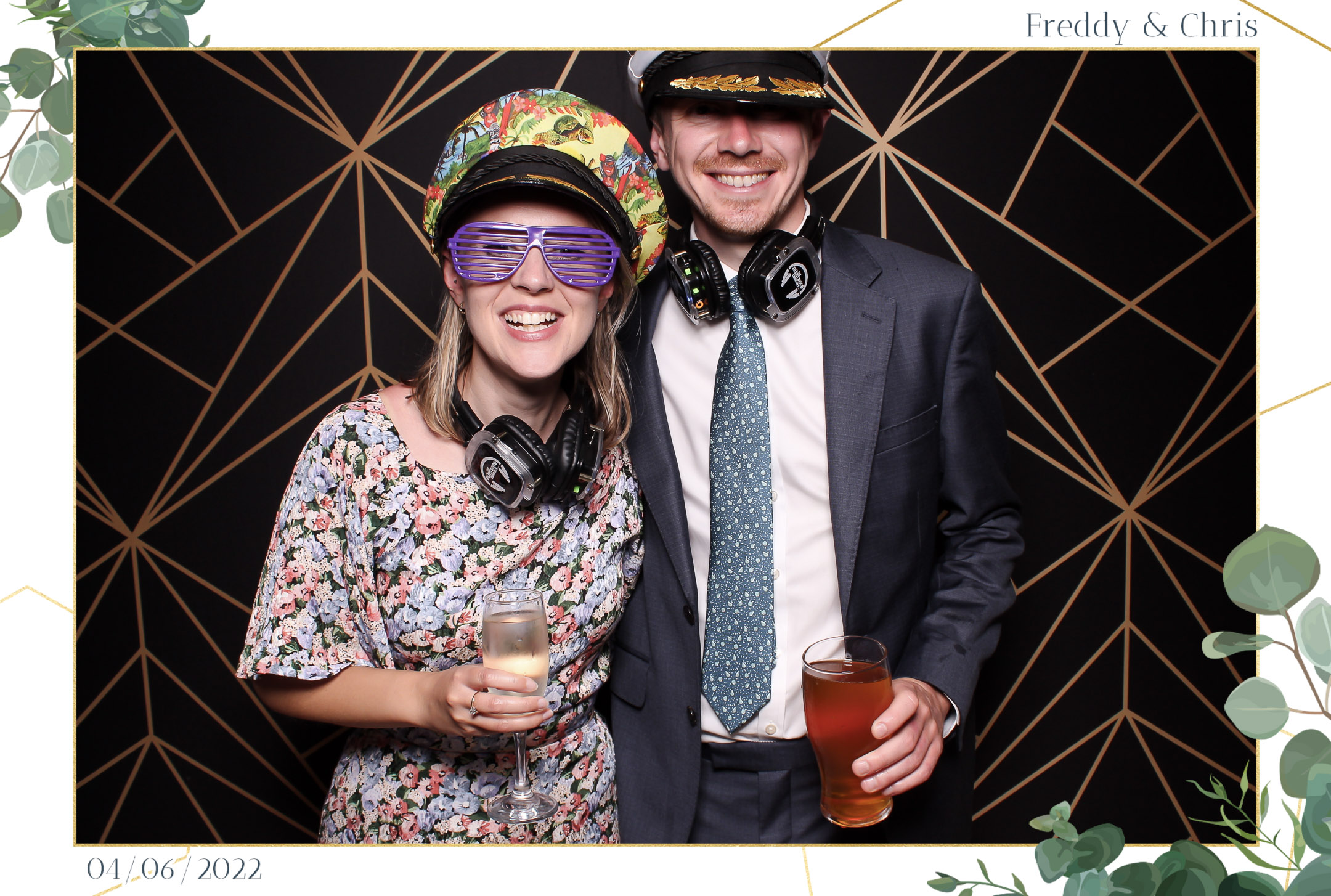 Freddy & Chris - Classic Open Booth | View more photos from the event at gallery.freshbooths.com/u/FreshBooths/Freddy-Chris-Classic-Open-Booth