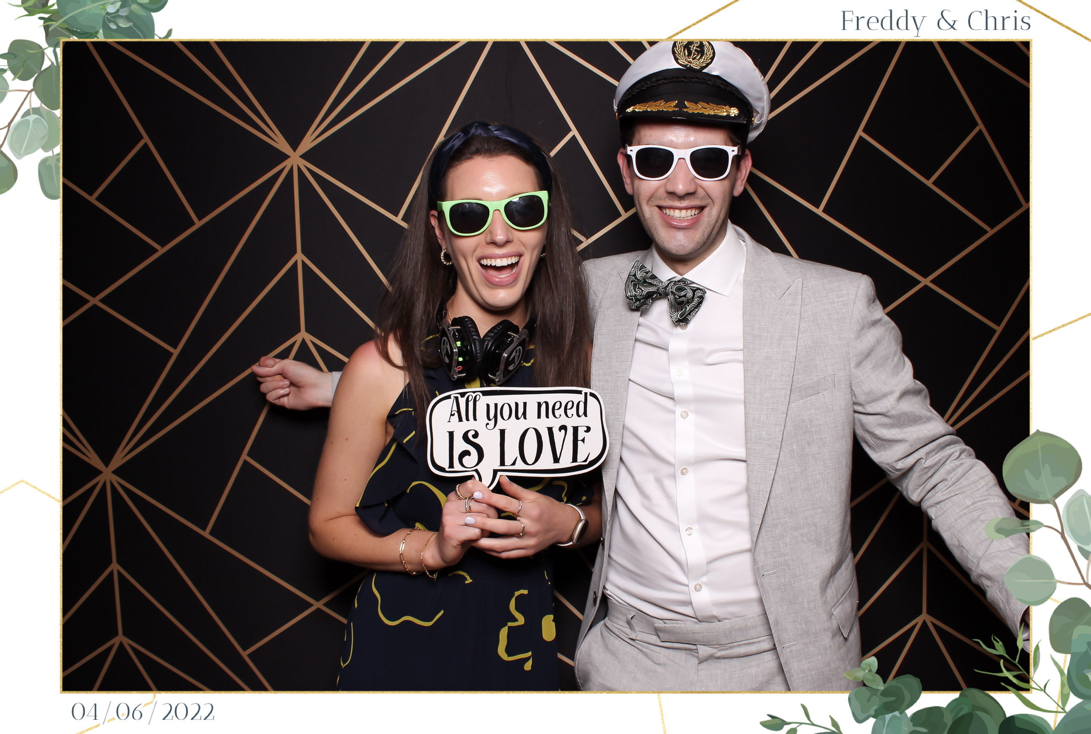 Freddy & Chris - Classic Open Booth | View more photos from the event at gallery.freshbooths.com/u/FreshBooths/Freddy-Chris-Classic-Open-Booth