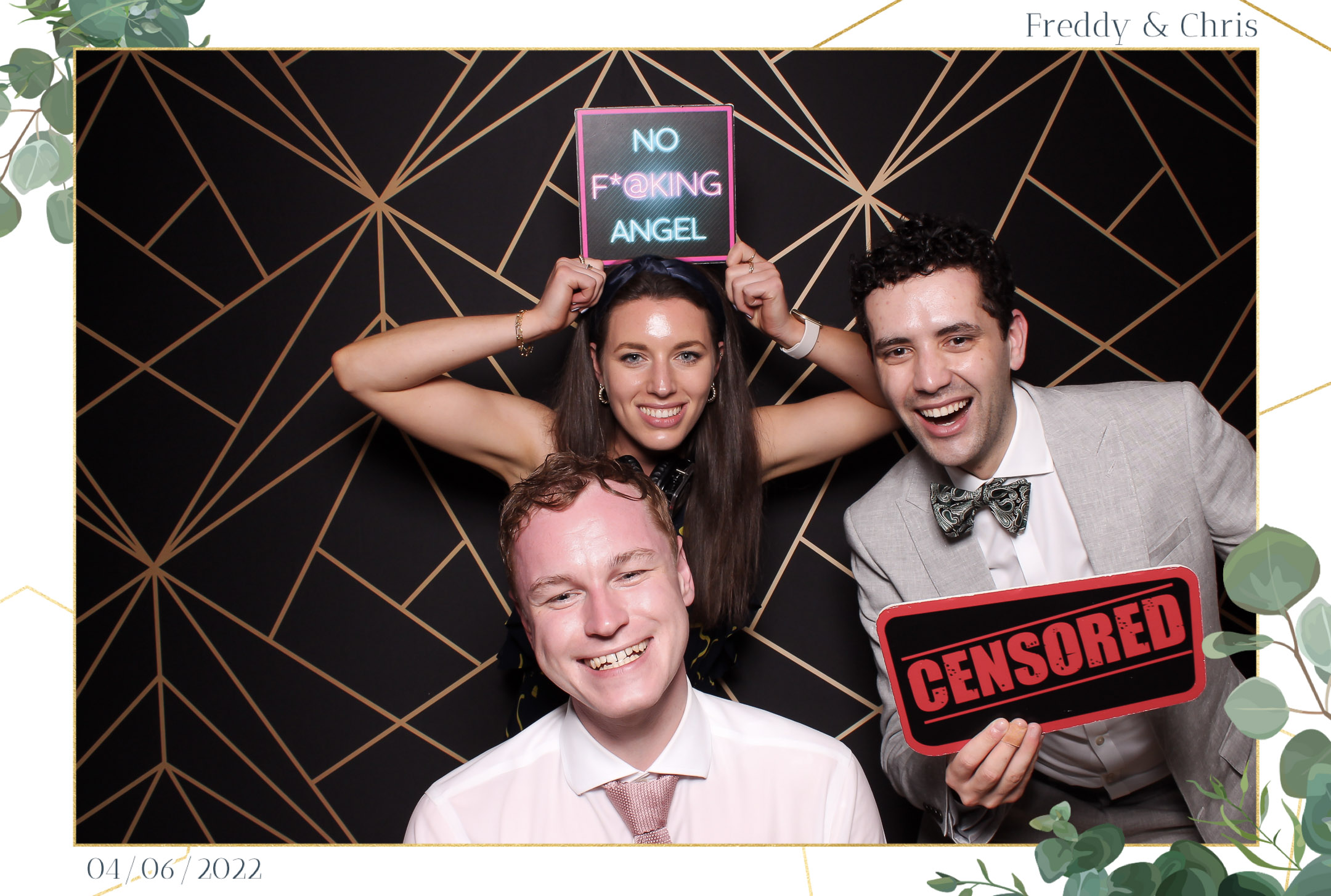Freddy & Chris - Classic Open Booth | View more photos from the event at gallery.freshbooths.com/u/FreshBooths/Freddy-Chris-Classic-Open-Booth