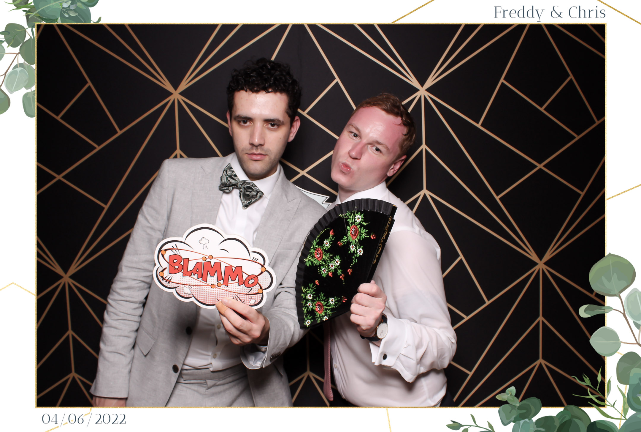 Freddy & Chris - Classic Open Booth | View more photos from the event at gallery.freshbooths.com/u/FreshBooths/Freddy-Chris-Classic-Open-Booth