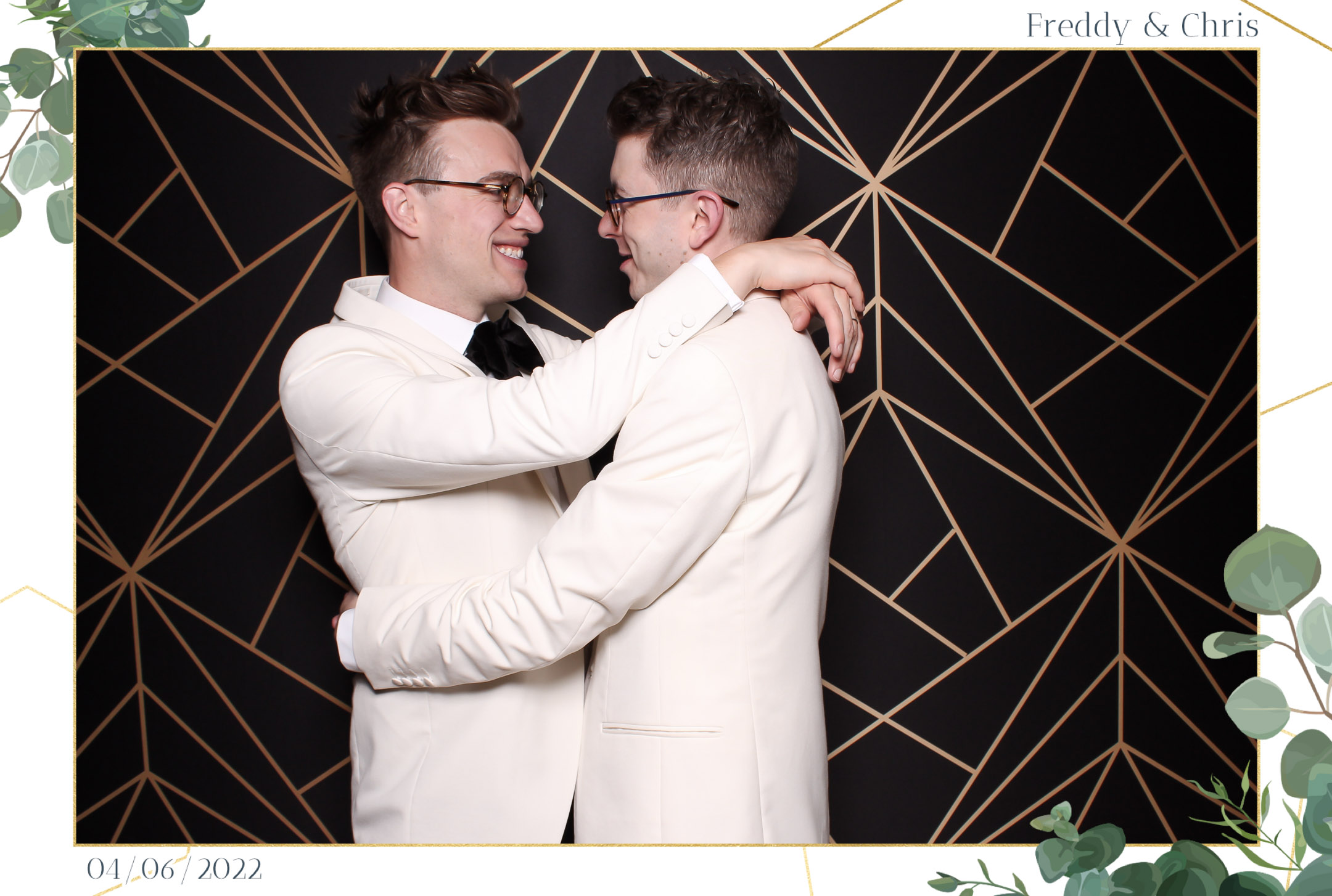 Freddy & Chris - Classic Open Booth | View more photos from the event at gallery.freshbooths.com/u/FreshBooths/Freddy-Chris-Classic-Open-Booth