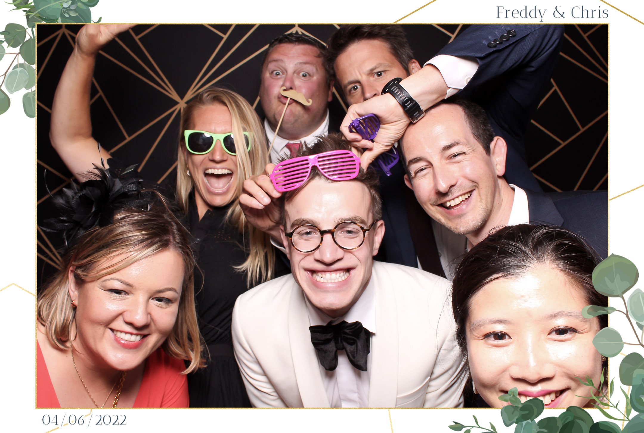 Freddy & Chris - Classic Open Booth | View more photos from the event at gallery.freshbooths.com/u/FreshBooths/Freddy-Chris-Classic-Open-Booth