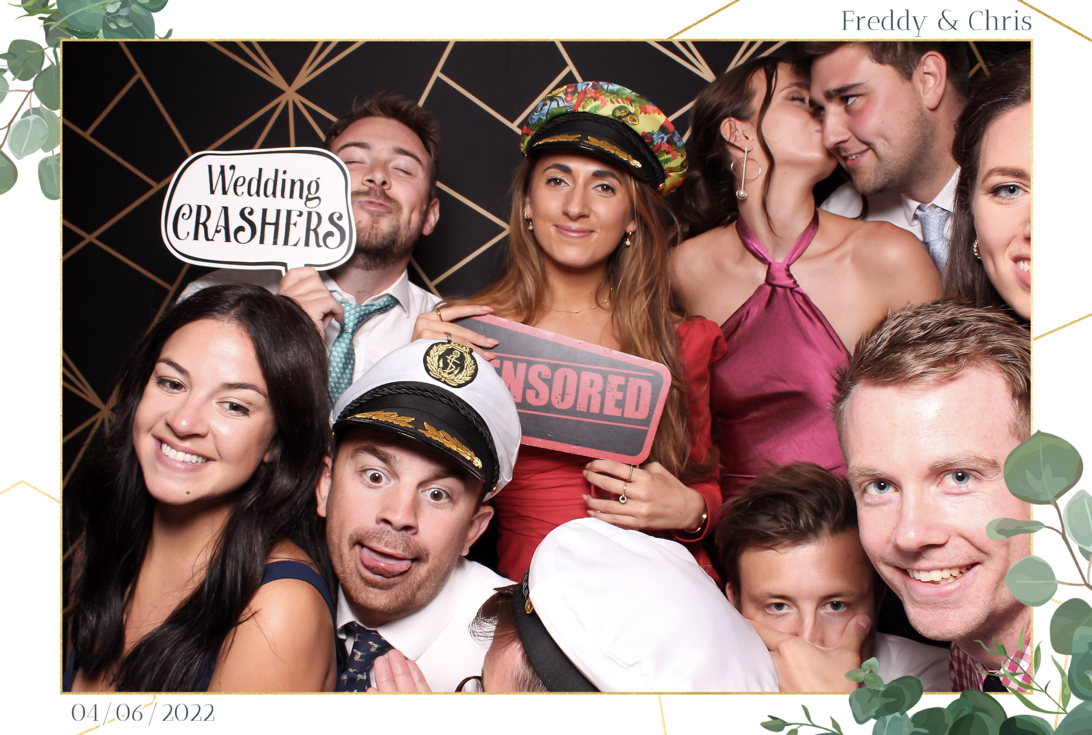 Freddy & Chris - Classic Open Booth | View more photos from the event at gallery.freshbooths.com/u/FreshBooths/Freddy-Chris-Classic-Open-Booth