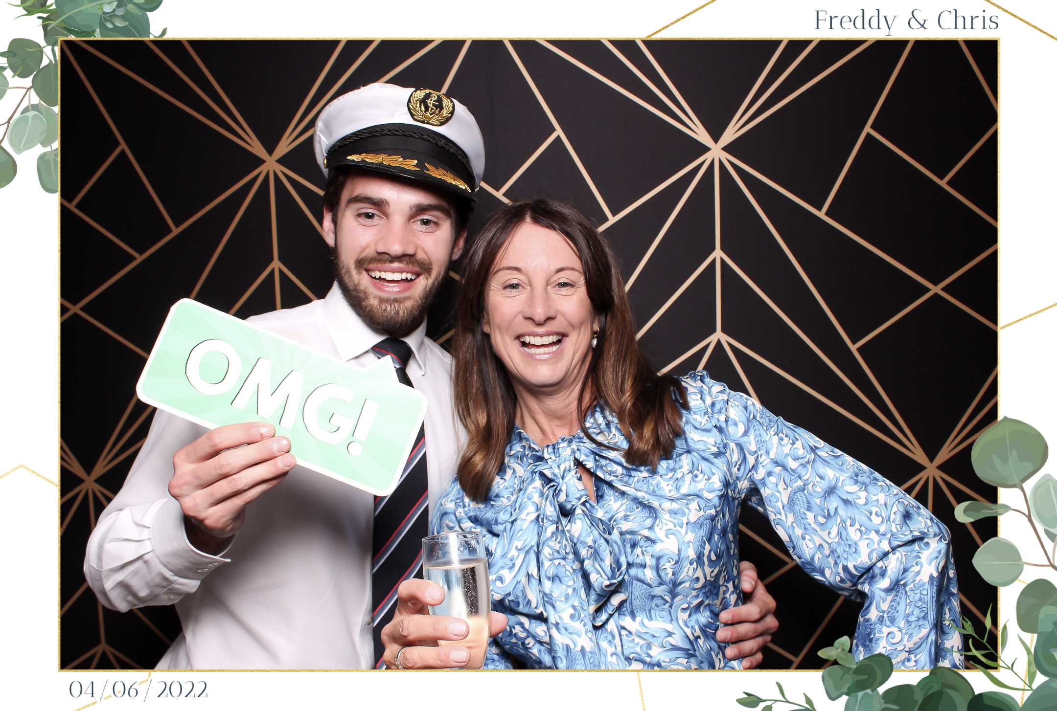 Freddy & Chris - Classic Open Booth | View more photos from the event at gallery.freshbooths.com/u/FreshBooths/Freddy-Chris-Classic-Open-Booth