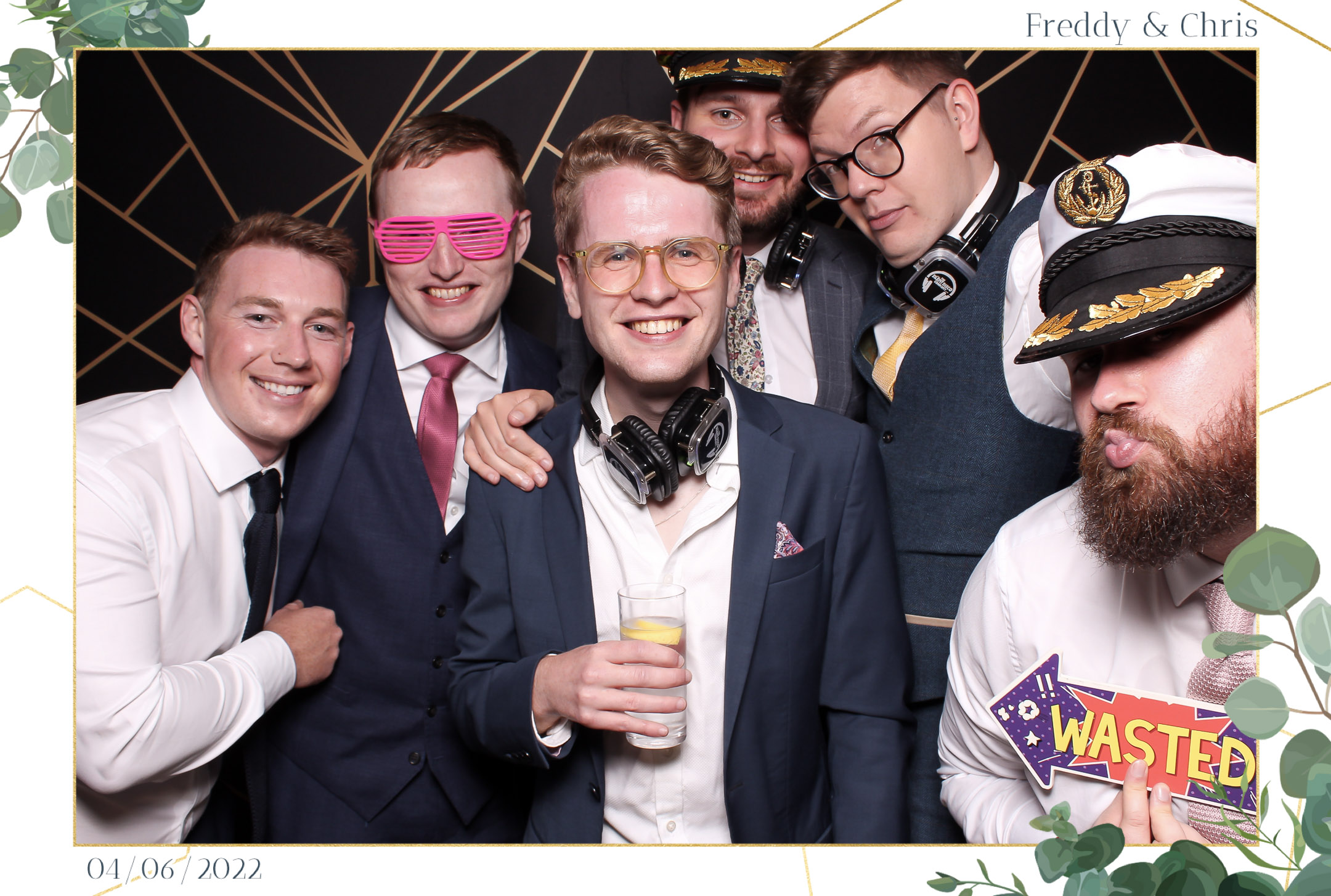 Freddy & Chris - Classic Open Booth | View more photos from the event at gallery.freshbooths.com/u/FreshBooths/Freddy-Chris-Classic-Open-Booth