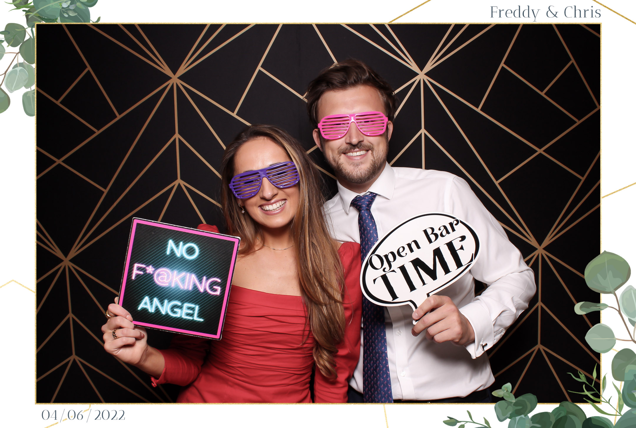 Freddy & Chris - Classic Open Booth | View more photos from the event at gallery.freshbooths.com/u/FreshBooths/Freddy-Chris-Classic-Open-Booth