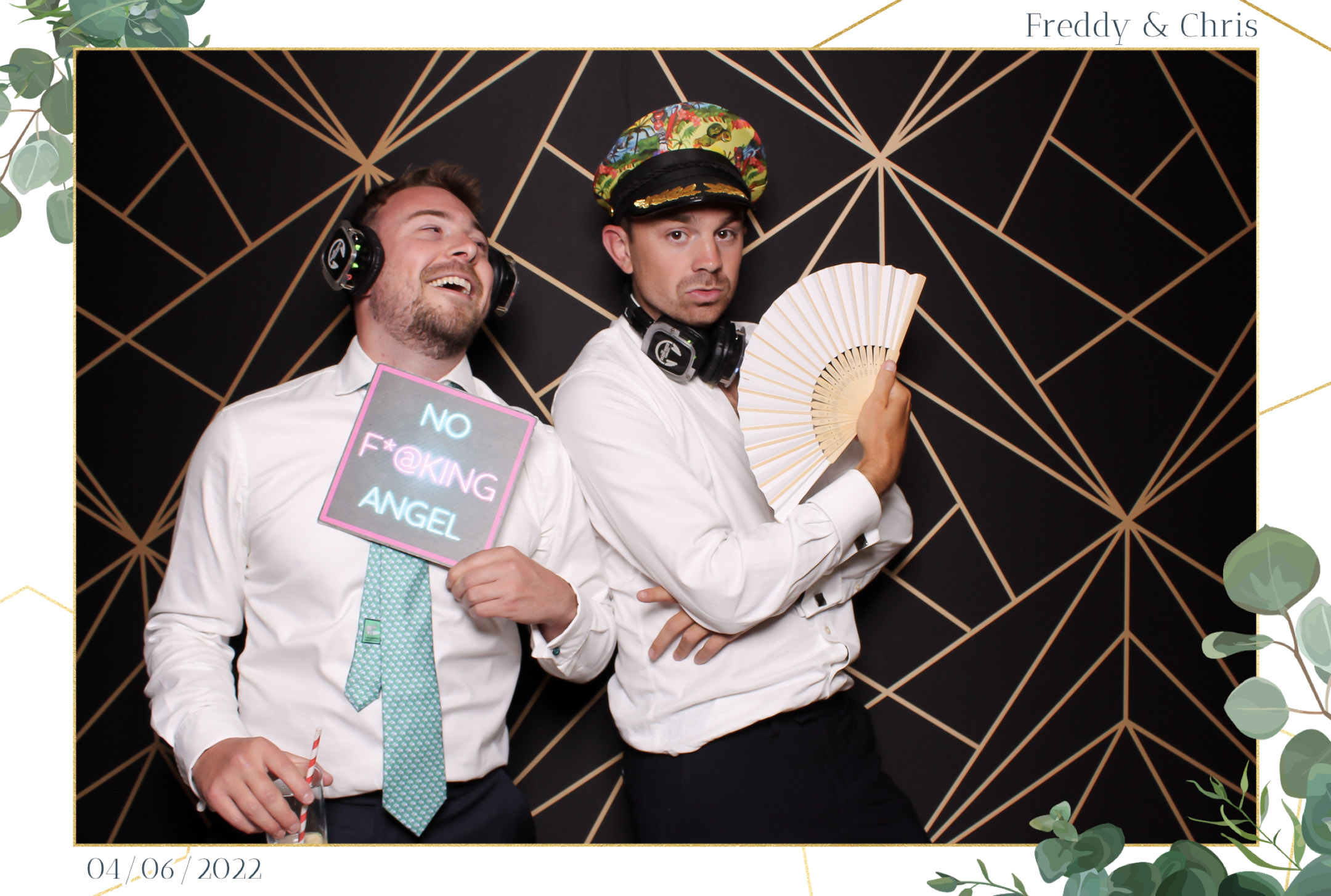 Freddy & Chris - Classic Open Booth | View more photos from the event at gallery.freshbooths.com/u/FreshBooths/Freddy-Chris-Classic-Open-Booth