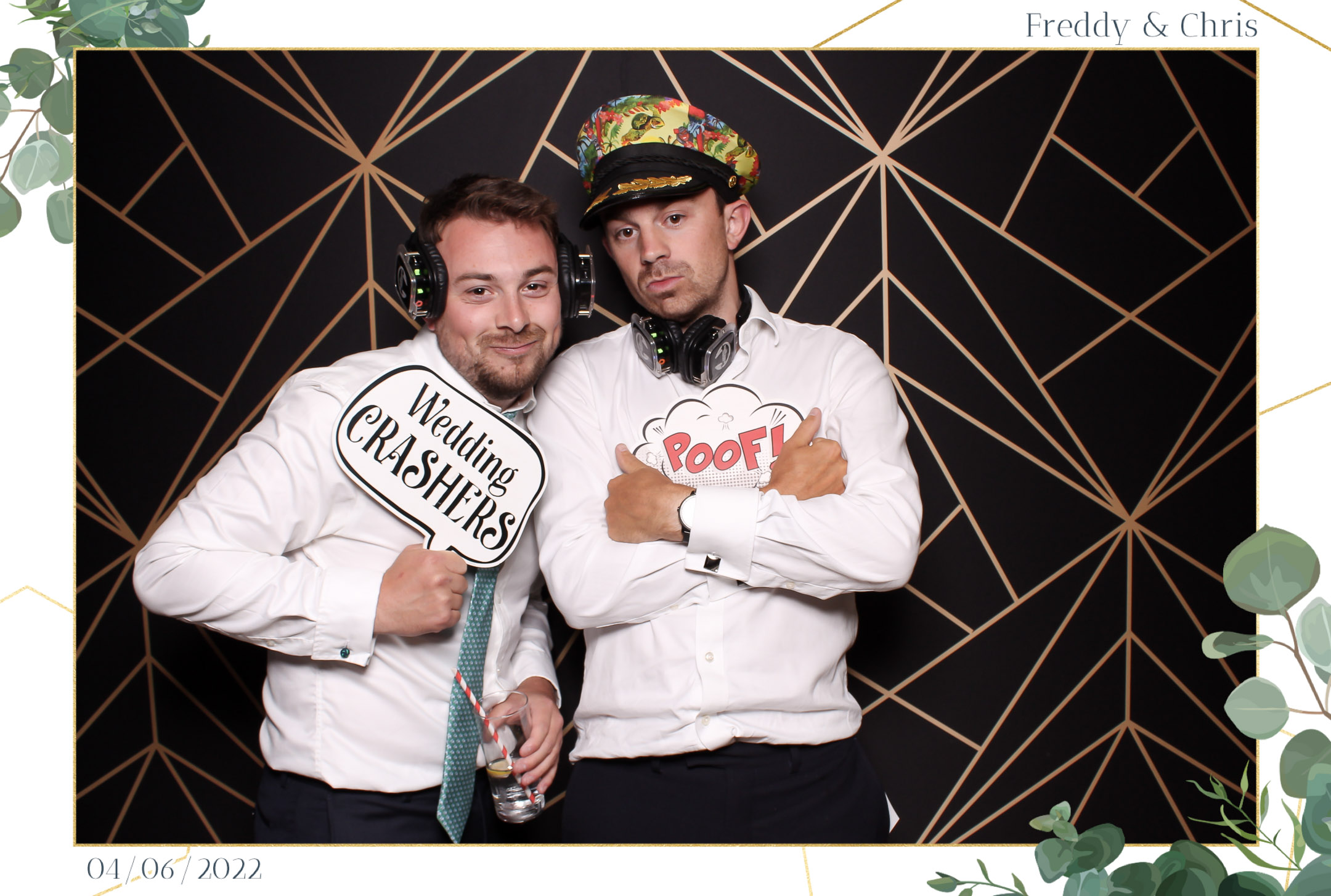 Freddy & Chris - Classic Open Booth | View more photos from the event at gallery.freshbooths.com/u/FreshBooths/Freddy-Chris-Classic-Open-Booth