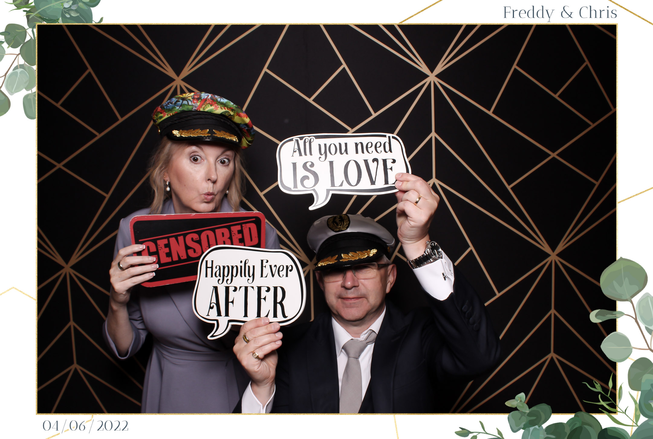 Freddy & Chris - Classic Open Booth | View more photos from the event at gallery.freshbooths.com/u/FreshBooths/Freddy-Chris-Classic-Open-Booth
