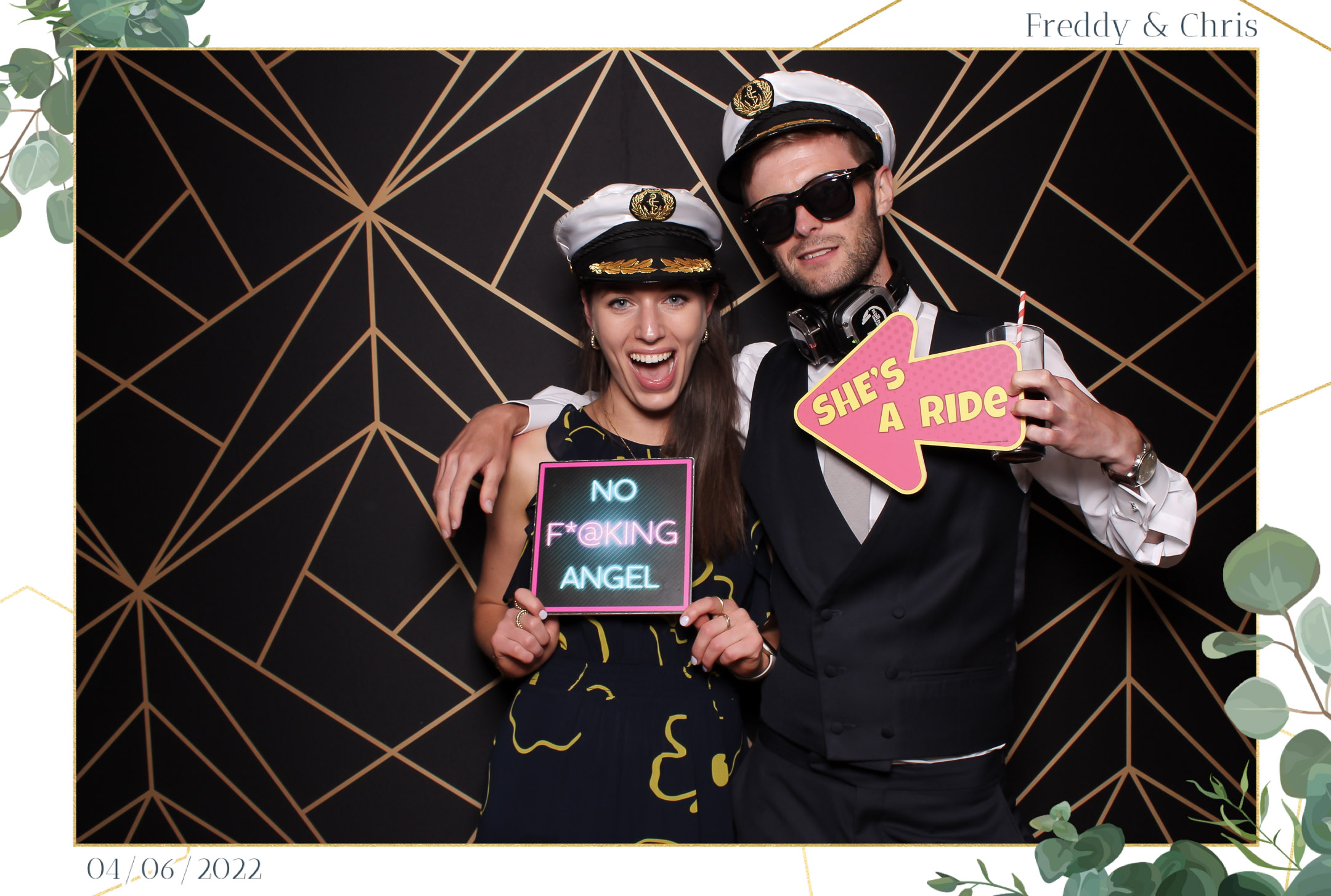 Freddy & Chris - Classic Open Booth | View more photos from the event at gallery.freshbooths.com/u/FreshBooths/Freddy-Chris-Classic-Open-Booth