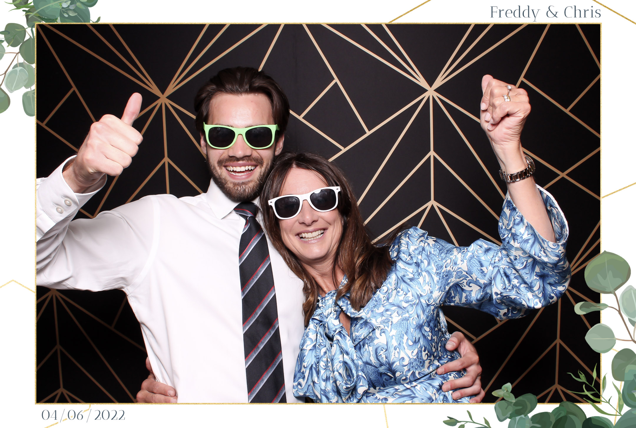 Freddy & Chris - Classic Open Booth | View more photos from the event at gallery.freshbooths.com/u/FreshBooths/Freddy-Chris-Classic-Open-Booth