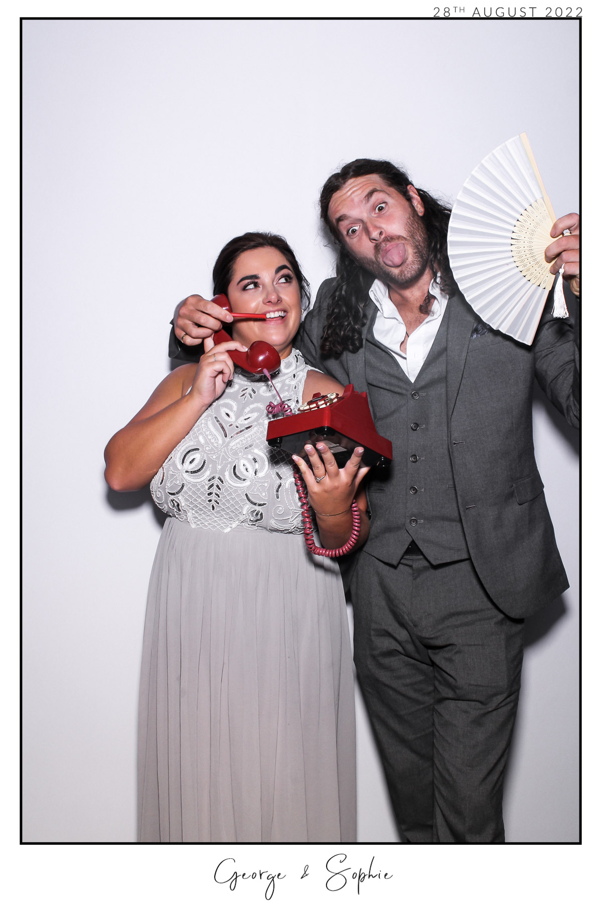 George & Sophie - Selfie Mirror | View more photos from the event at gallery.freshbooths.com/u/FreshBooths/George-Sophie-Selfie-Mirror