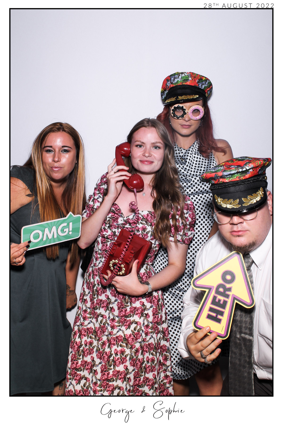 George & Sophie - Selfie Mirror | View more photos from the event at gallery.freshbooths.com/u/FreshBooths/George-Sophie-Selfie-Mirror