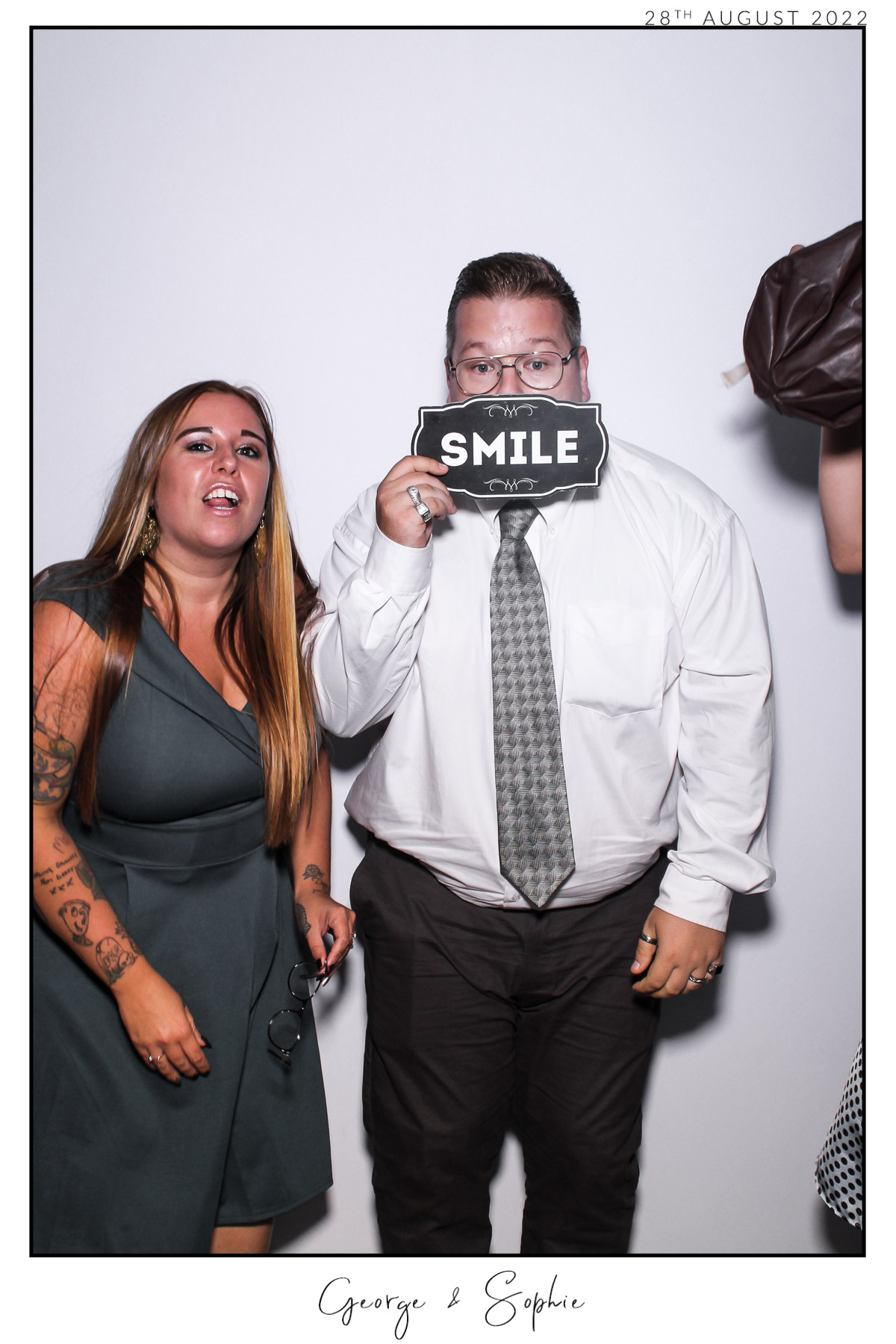 George & Sophie - Selfie Mirror | View more photos from the event at gallery.freshbooths.com/u/FreshBooths/George-Sophie-Selfie-Mirror