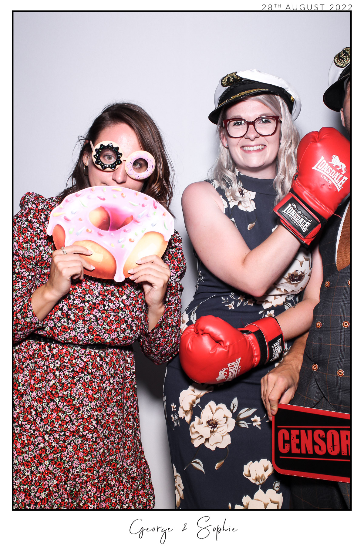 George & Sophie - Selfie Mirror | View more photos from the event at gallery.freshbooths.com/u/FreshBooths/George-Sophie-Selfie-Mirror