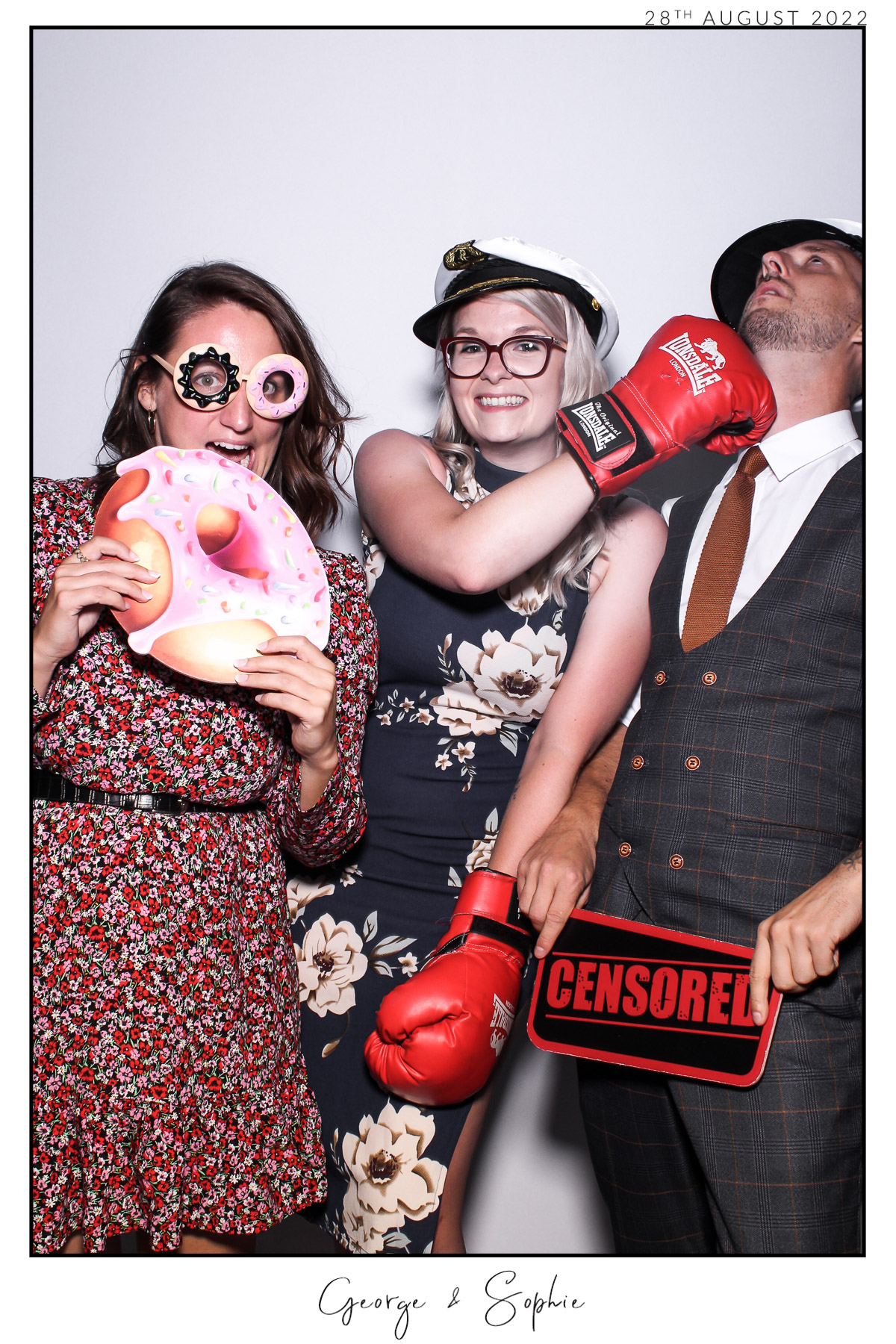 George & Sophie - Selfie Mirror | View more photos from the event at gallery.freshbooths.com/u/FreshBooths/George-Sophie-Selfie-Mirror
