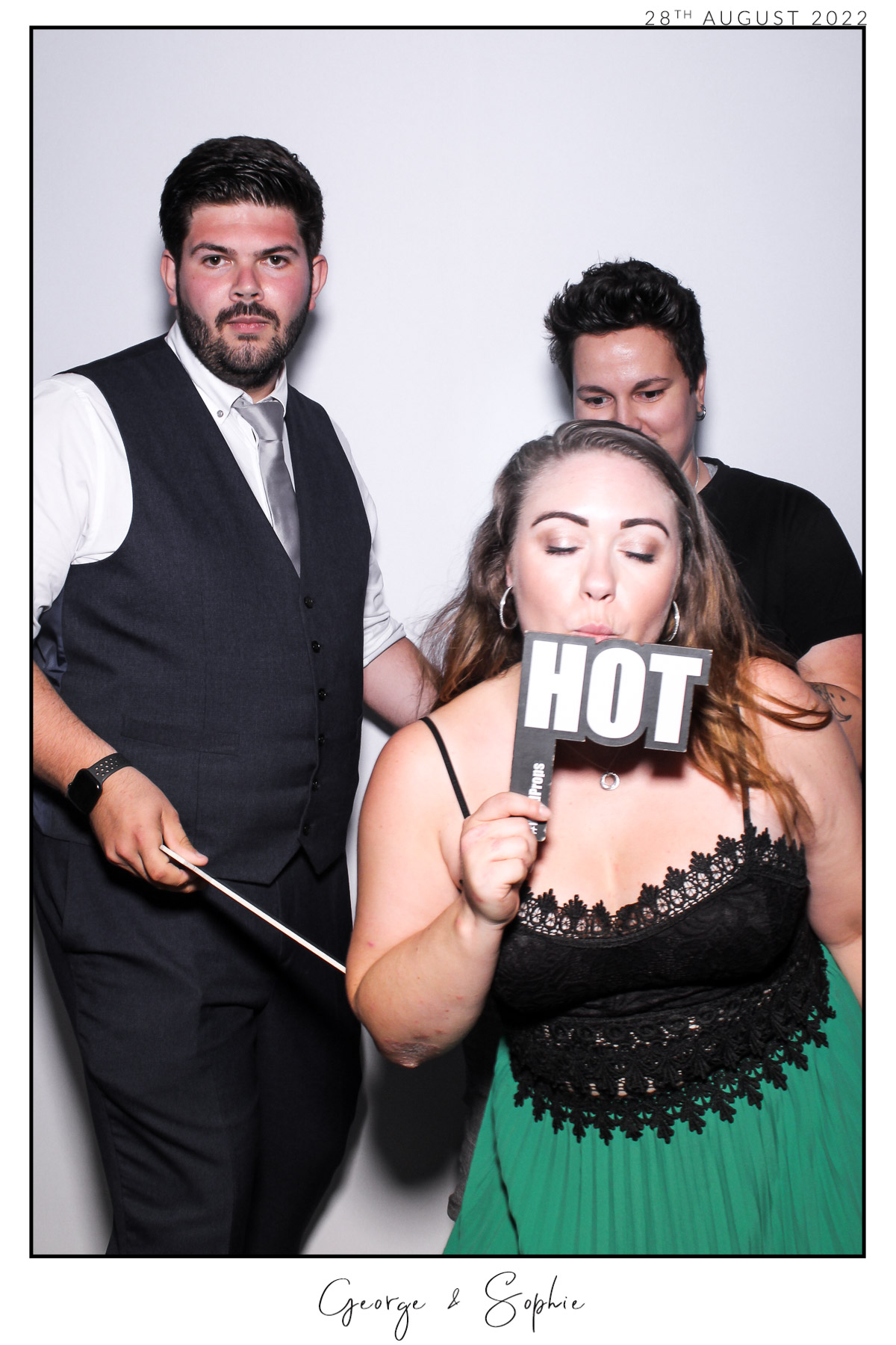 George & Sophie - Selfie Mirror | View more photos from the event at gallery.freshbooths.com/u/FreshBooths/George-Sophie-Selfie-Mirror