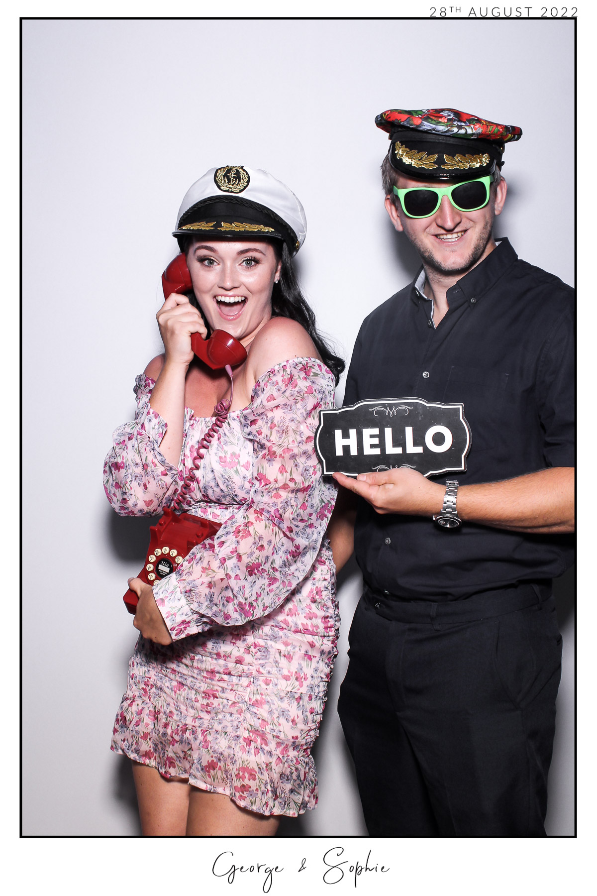 George & Sophie - Selfie Mirror | View more photos from the event at gallery.freshbooths.com/u/FreshBooths/George-Sophie-Selfie-Mirror