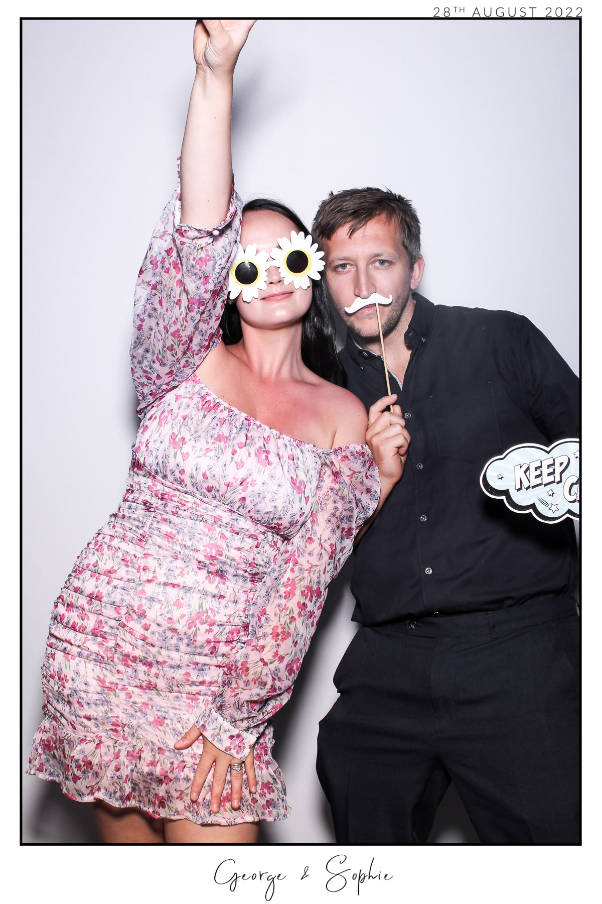 George & Sophie - Selfie Mirror | View more photos from the event at gallery.freshbooths.com/u/FreshBooths/George-Sophie-Selfie-Mirror