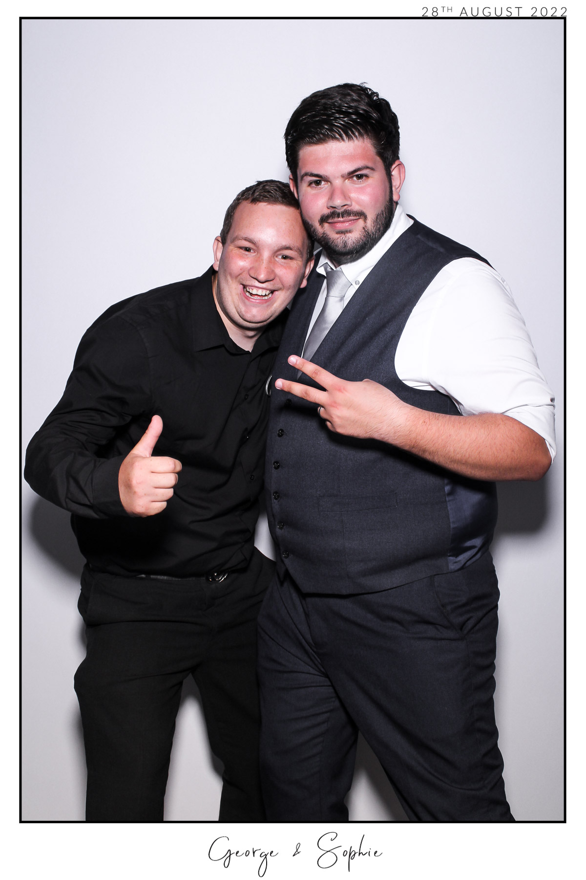 George & Sophie - Selfie Mirror | View more photos from the event at gallery.freshbooths.com/u/FreshBooths/George-Sophie-Selfie-Mirror