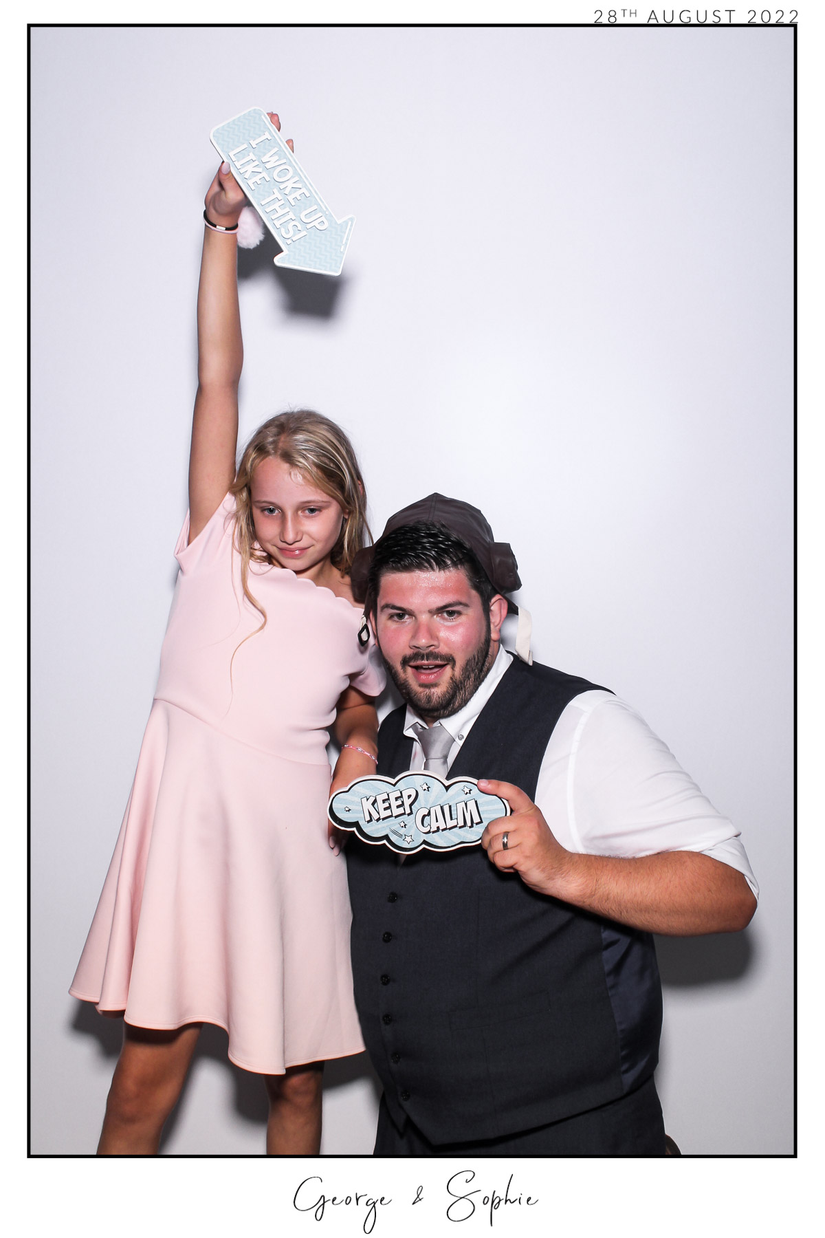 George & Sophie - Selfie Mirror | View more photos from the event at gallery.freshbooths.com/u/FreshBooths/George-Sophie-Selfie-Mirror