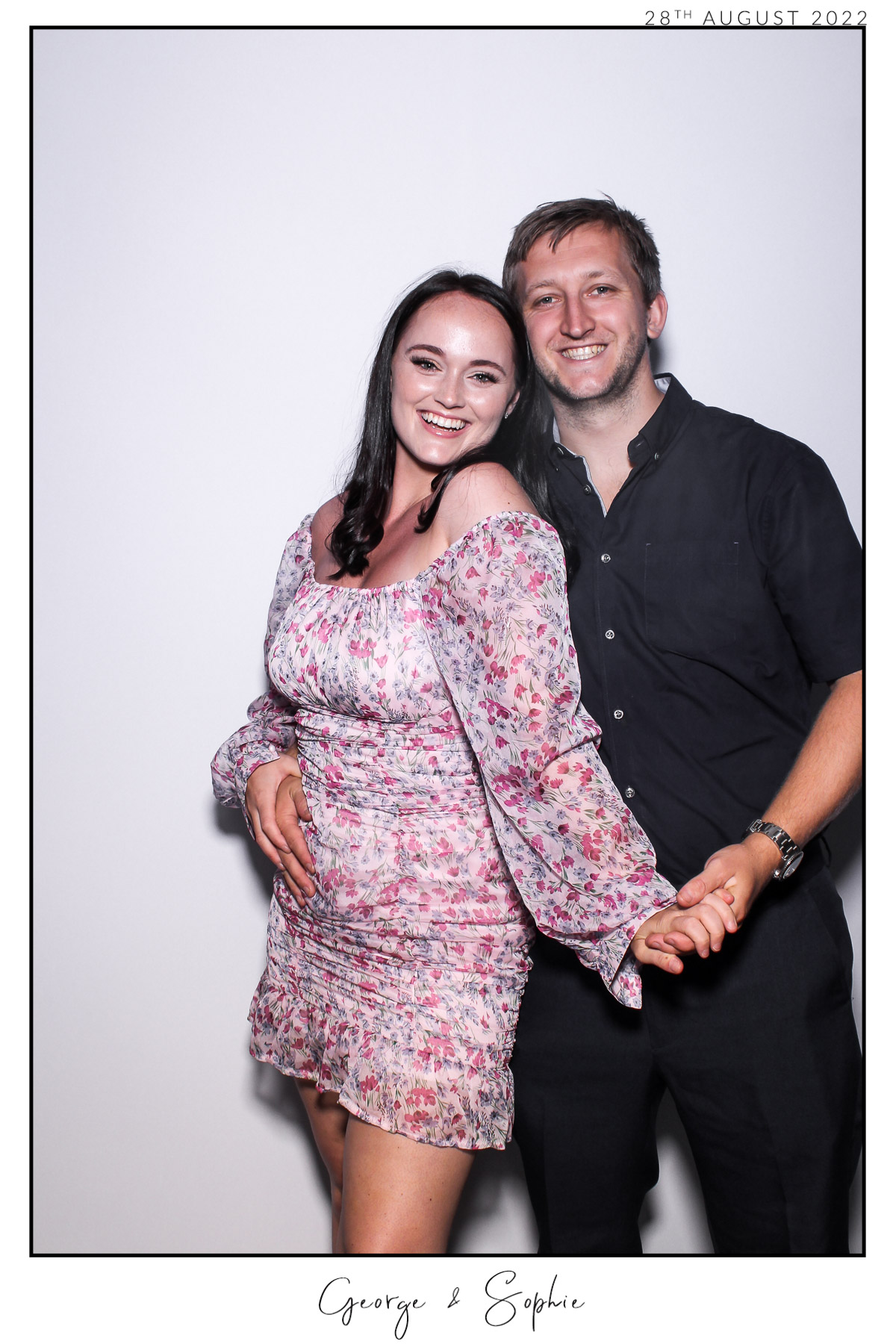 George & Sophie - Selfie Mirror | View more photos from the event at gallery.freshbooths.com/u/FreshBooths/George-Sophie-Selfie-Mirror