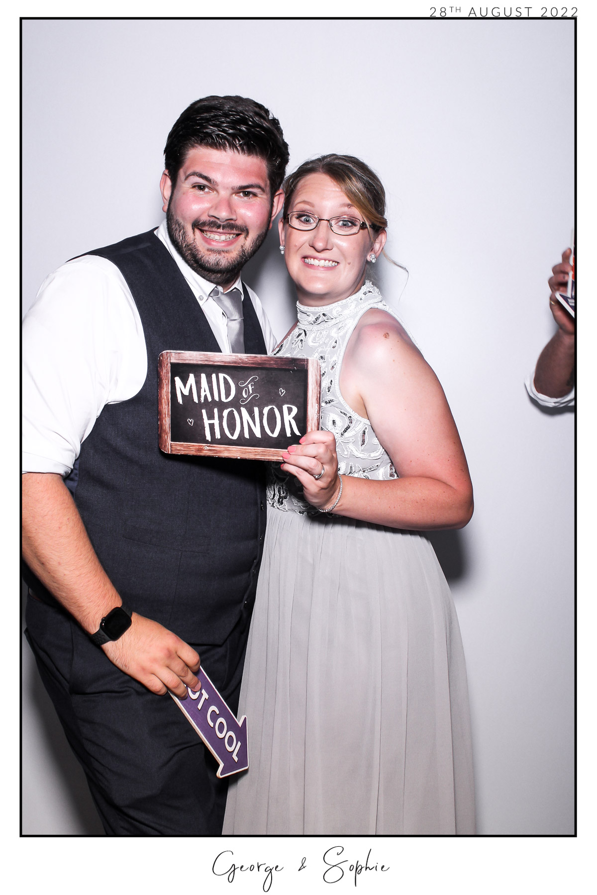 George & Sophie - Selfie Mirror | View more photos from the event at gallery.freshbooths.com/u/FreshBooths/George-Sophie-Selfie-Mirror