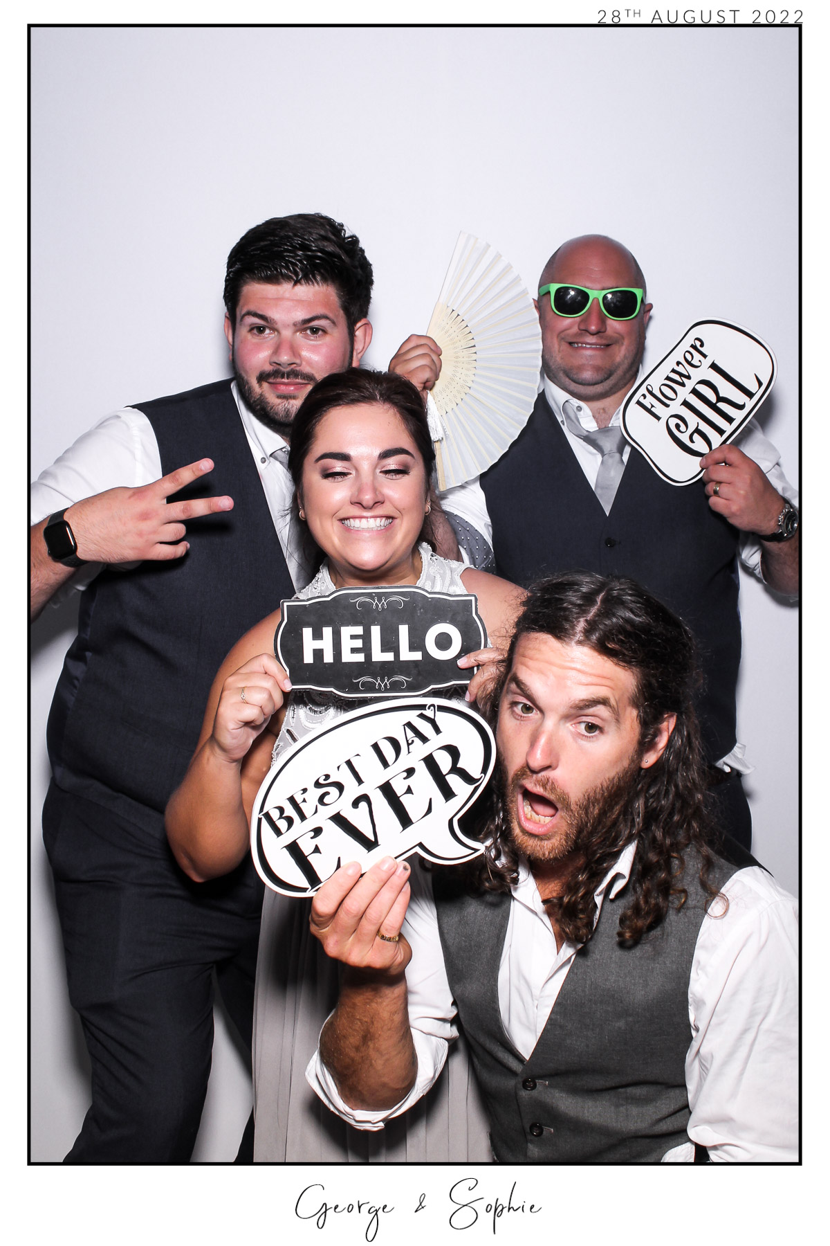George & Sophie - Selfie Mirror | View more photos from the event at gallery.freshbooths.com/u/FreshBooths/George-Sophie-Selfie-Mirror