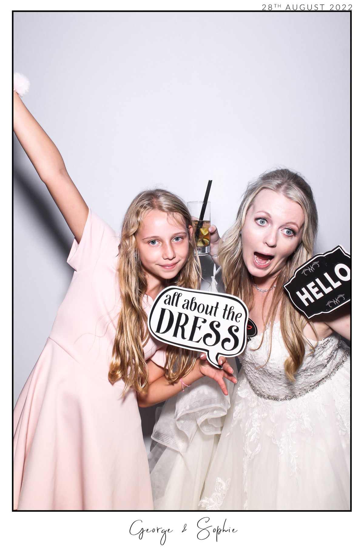 George & Sophie - Selfie Mirror | View more photos from the event at gallery.freshbooths.com/u/FreshBooths/George-Sophie-Selfie-Mirror