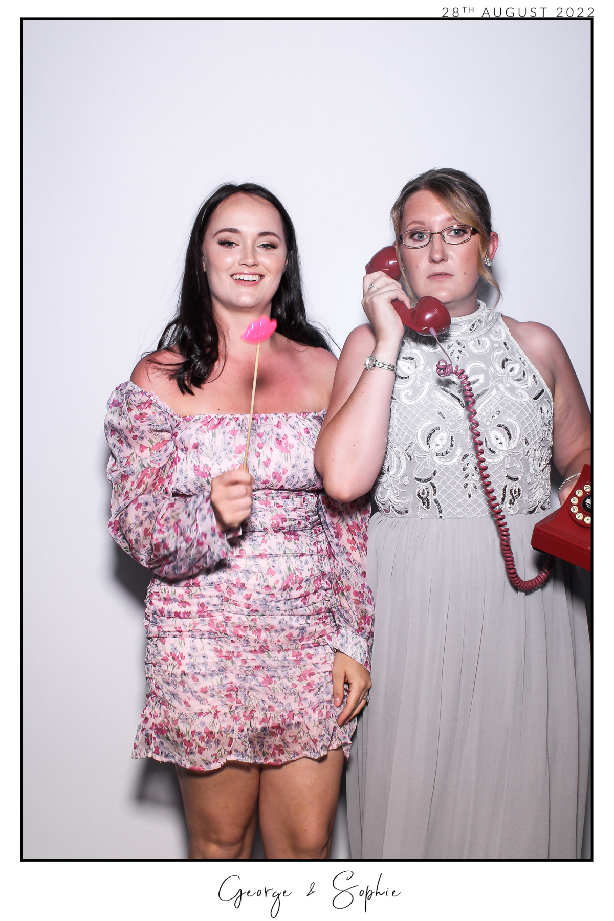 George & Sophie - Selfie Mirror | View more photos from the event at gallery.freshbooths.com/u/FreshBooths/George-Sophie-Selfie-Mirror