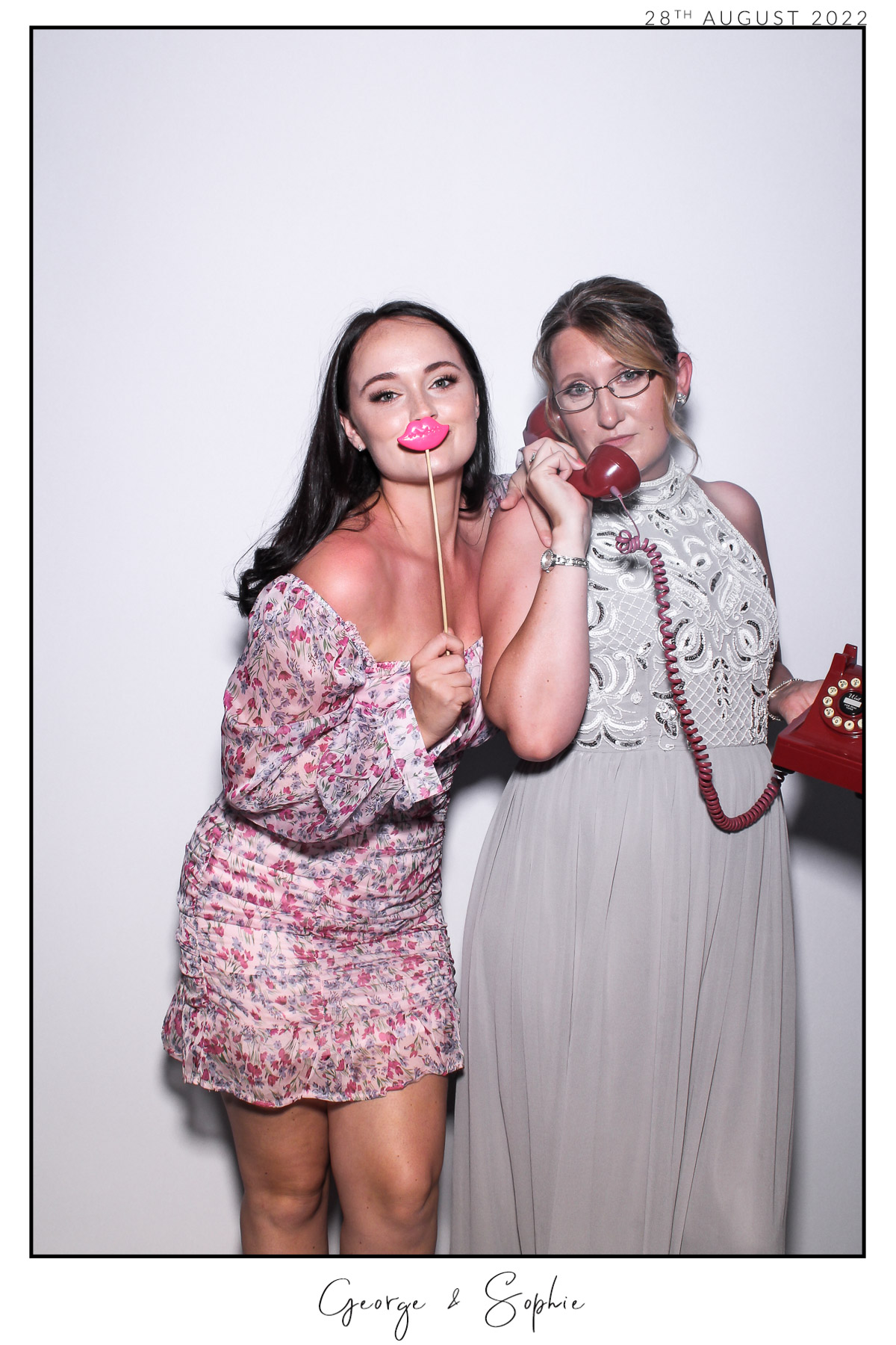 George & Sophie - Selfie Mirror | View more photos from the event at gallery.freshbooths.com/u/FreshBooths/George-Sophie-Selfie-Mirror
