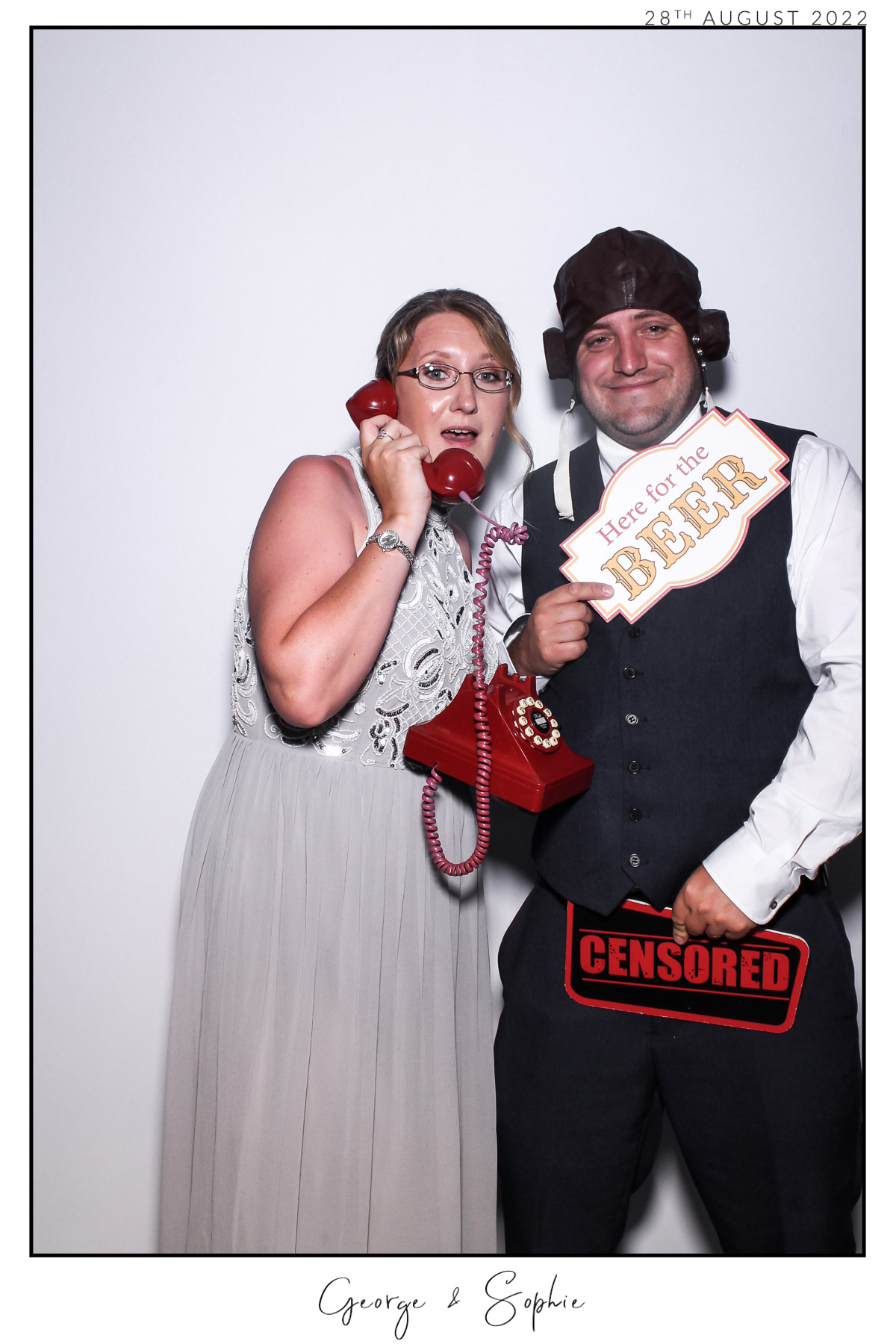 George & Sophie - Selfie Mirror | View more photos from the event at gallery.freshbooths.com/u/FreshBooths/George-Sophie-Selfie-Mirror