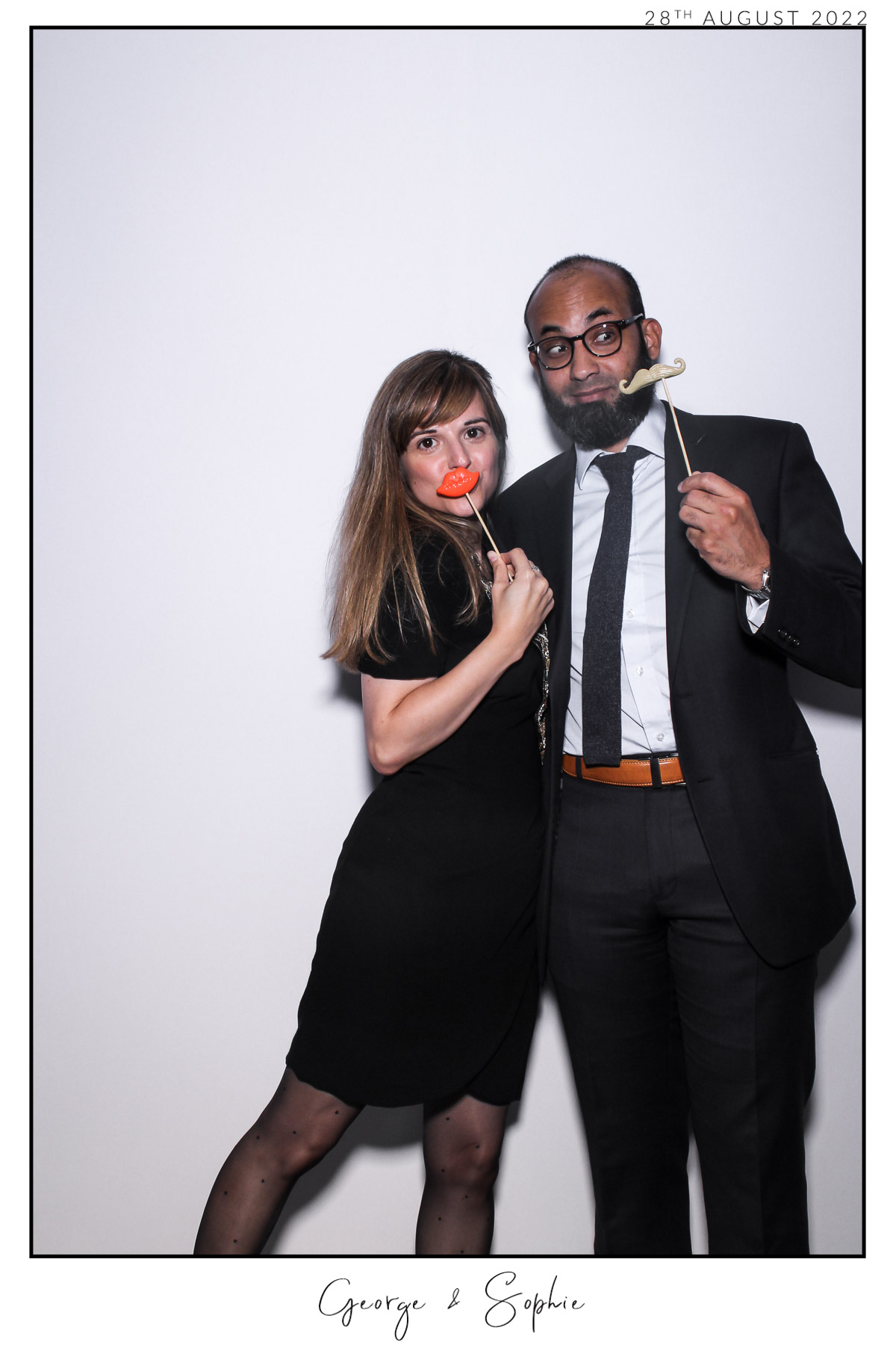 George & Sophie - Selfie Mirror | View more photos from the event at gallery.freshbooths.com/u/FreshBooths/George-Sophie-Selfie-Mirror