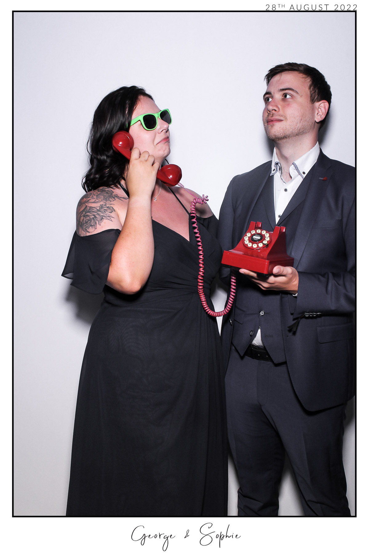 George & Sophie - Selfie Mirror | View more photos from the event at gallery.freshbooths.com/u/FreshBooths/George-Sophie-Selfie-Mirror