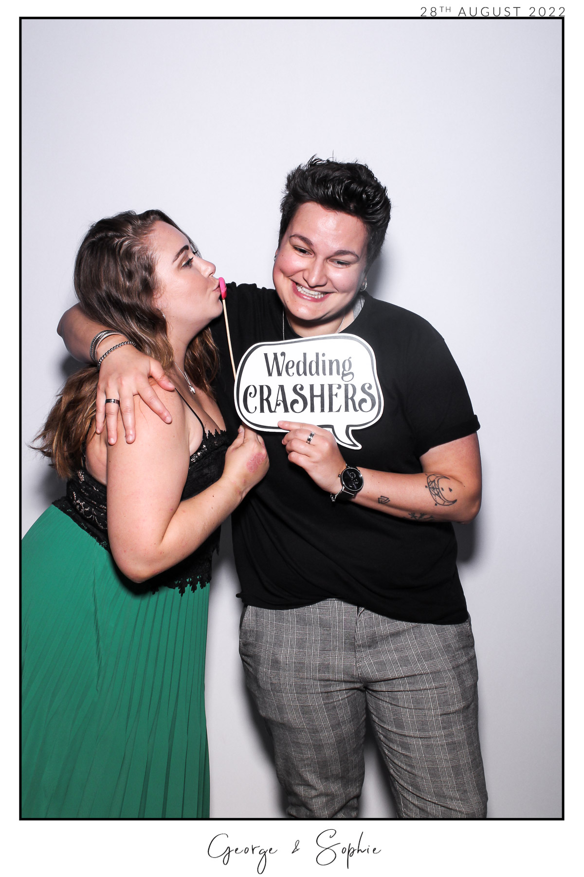 George & Sophie - Selfie Mirror | View more photos from the event at gallery.freshbooths.com/u/FreshBooths/George-Sophie-Selfie-Mirror