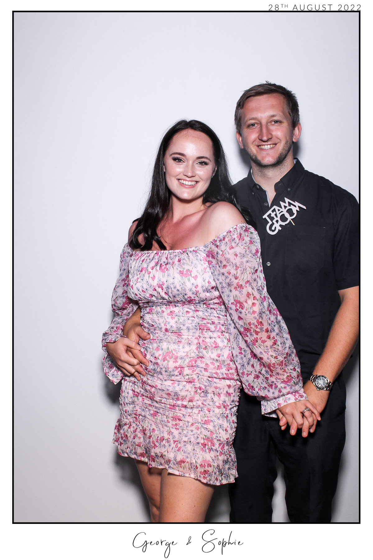 George & Sophie - Selfie Mirror | View more photos from the event at gallery.freshbooths.com/u/FreshBooths/George-Sophie-Selfie-Mirror