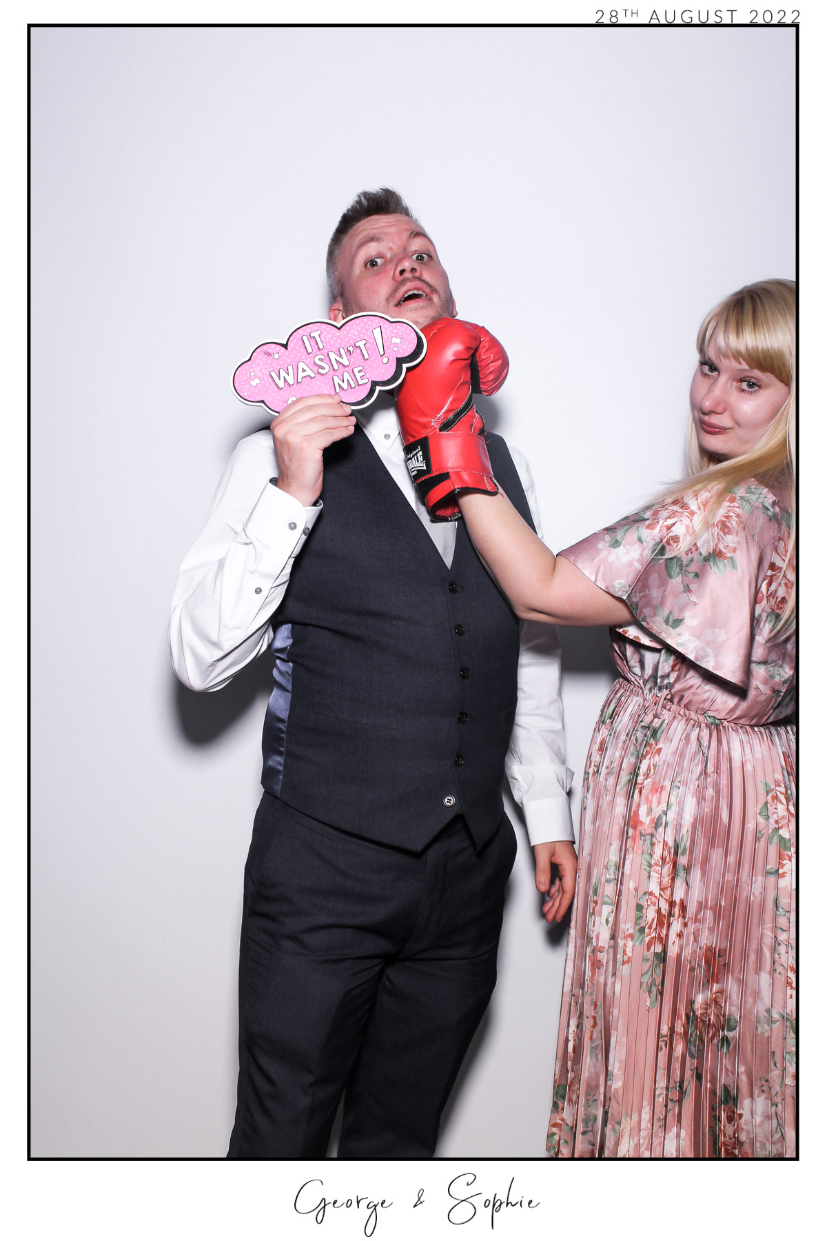 George & Sophie - Selfie Mirror | View more photos from the event at gallery.freshbooths.com/u/FreshBooths/George-Sophie-Selfie-Mirror