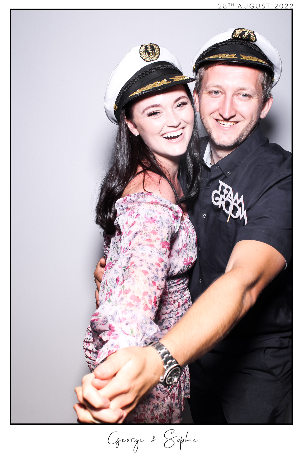 George & Sophie - Selfie Mirror | View more photos from the event at gallery.freshbooths.com/u/FreshBooths/George-Sophie-Selfie-Mirror