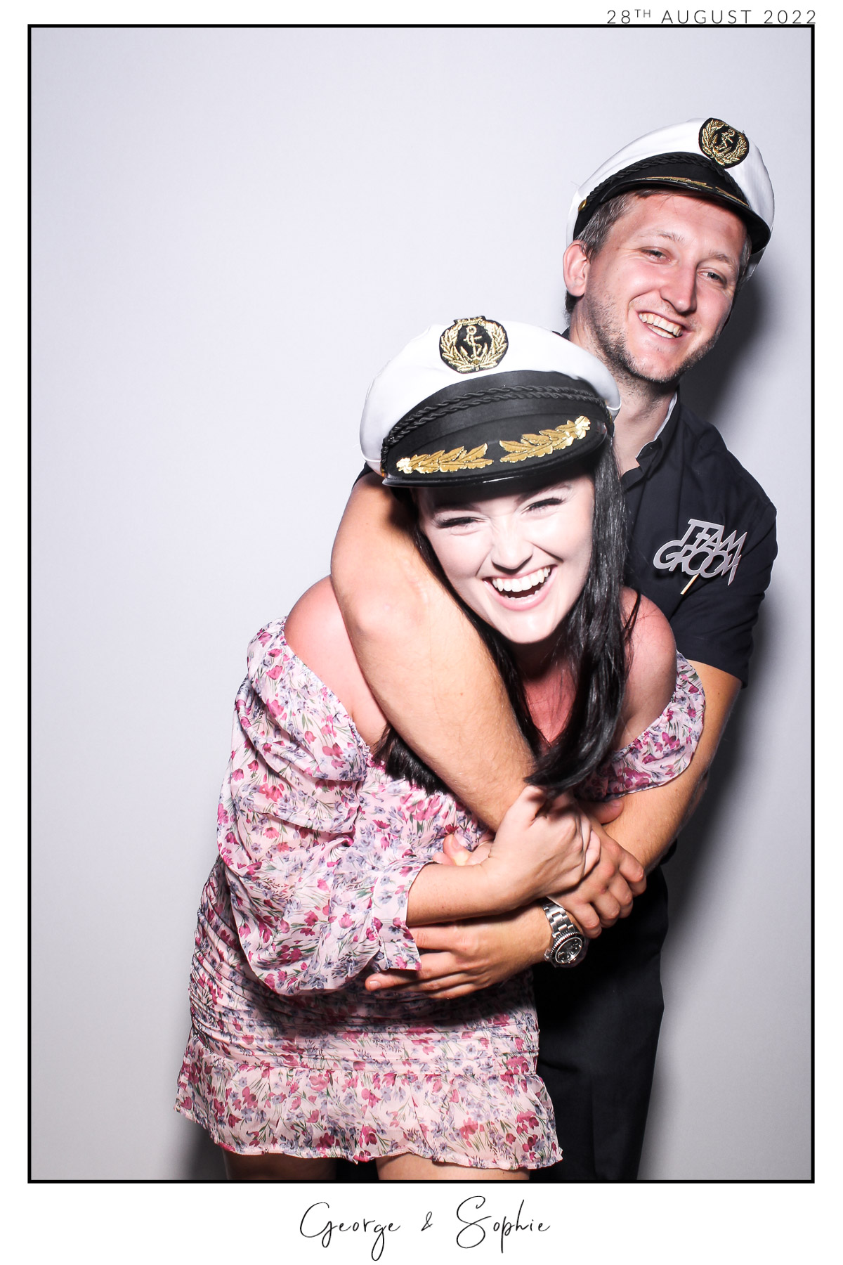 George & Sophie - Selfie Mirror | View more photos from the event at gallery.freshbooths.com/u/FreshBooths/George-Sophie-Selfie-Mirror