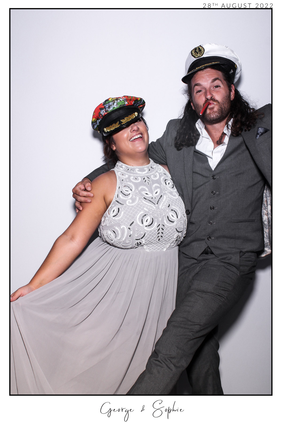 George & Sophie - Selfie Mirror | View more photos from the event at gallery.freshbooths.com/u/FreshBooths/George-Sophie-Selfie-Mirror