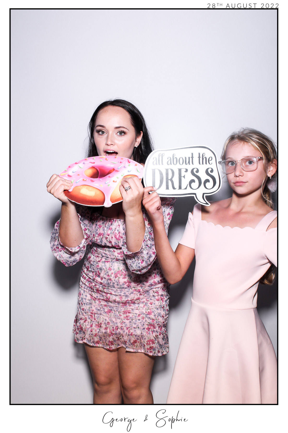George & Sophie - Selfie Mirror | View more photos from the event at gallery.freshbooths.com/u/FreshBooths/George-Sophie-Selfie-Mirror