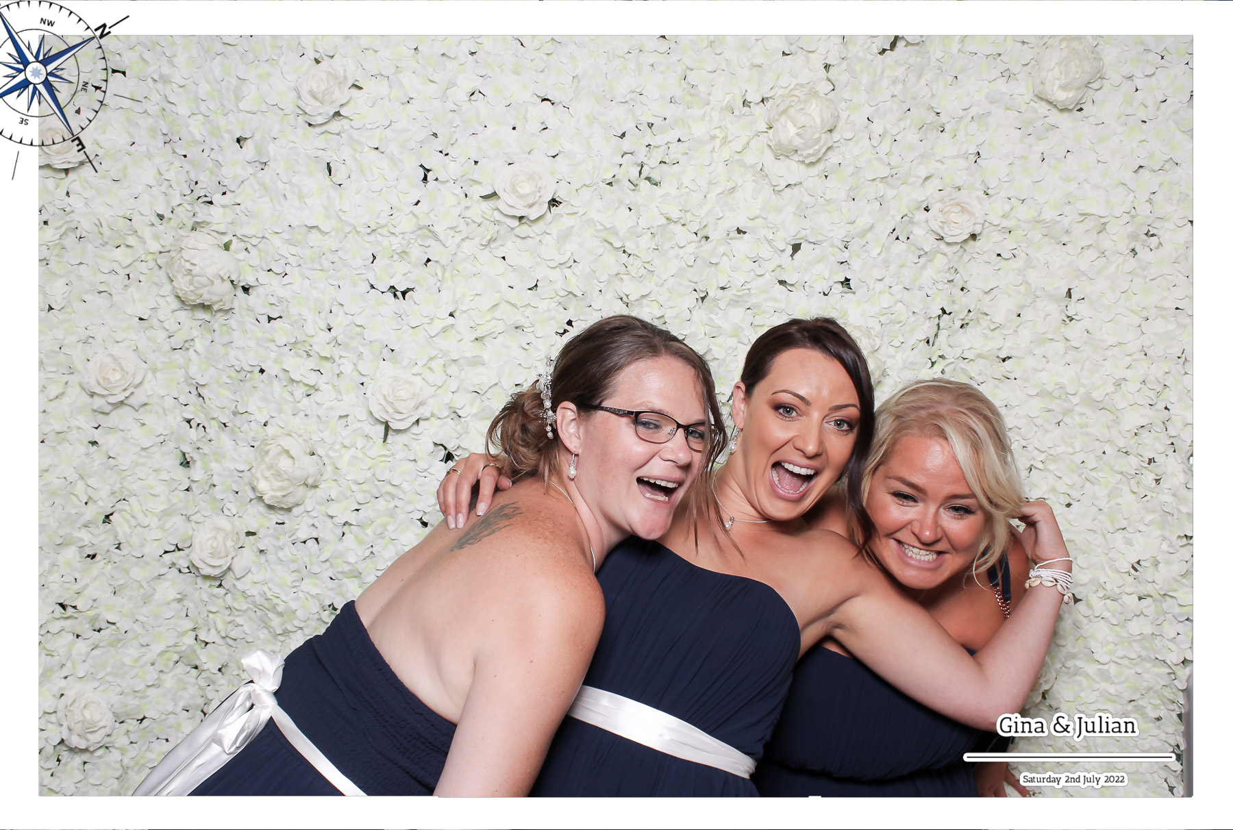 Gina & Julian Wedding - Classic Open Booth | View more photos from the event at gallery.freshbooths.com/u/FreshBooths/Gina-Julian-Wedding-Classic-Open-Booth