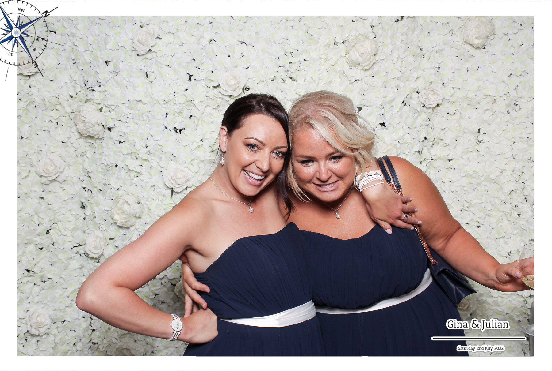 Gina & Julian Wedding - Classic Open Booth | View more photos from the event at gallery.freshbooths.com/u/FreshBooths/Gina-Julian-Wedding-Classic-Open-Booth