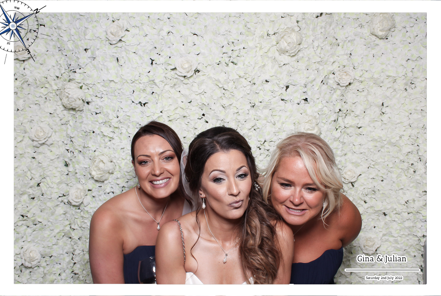 Gina & Julian Wedding - Classic Open Booth | View more photos from the event at gallery.freshbooths.com/u/FreshBooths/Gina-Julian-Wedding-Classic-Open-Booth