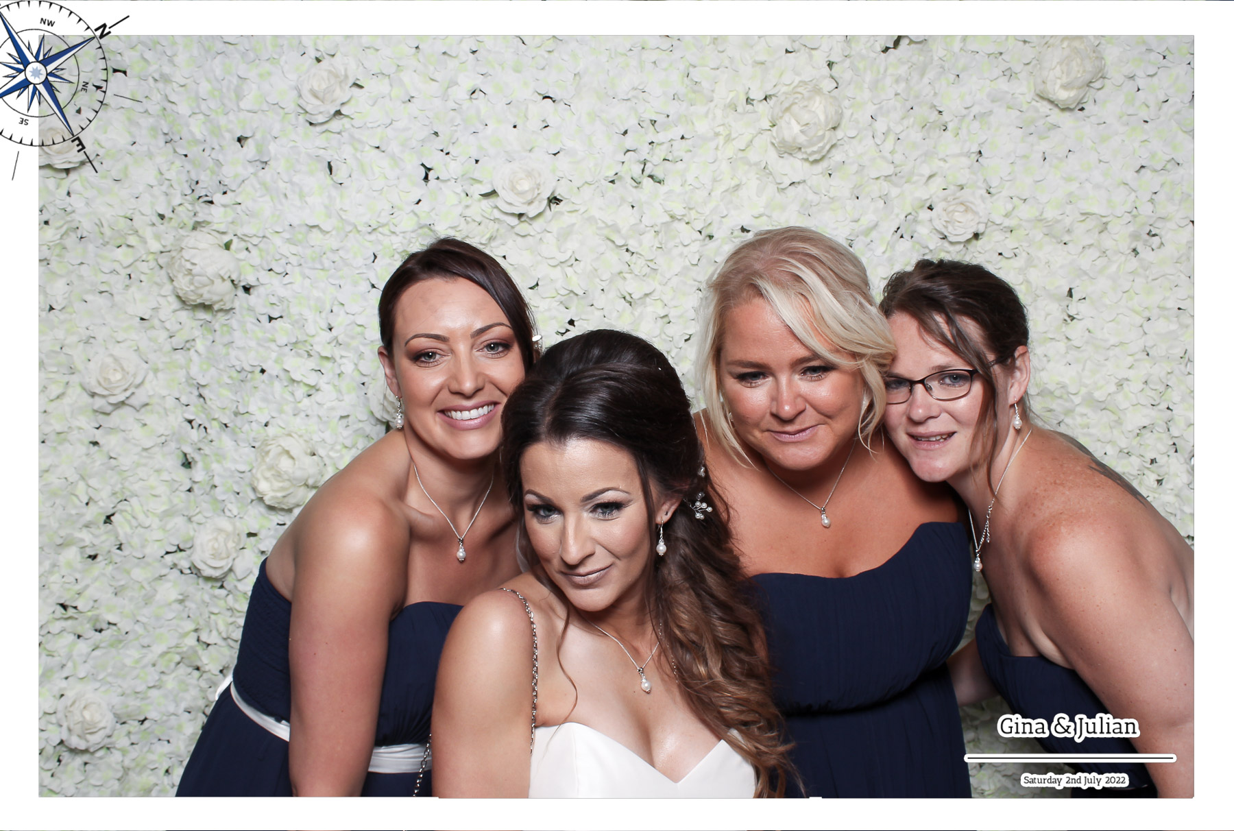 Gina & Julian Wedding - Classic Open Booth | View more photos from the event at gallery.freshbooths.com/u/FreshBooths/Gina-Julian-Wedding-Classic-Open-Booth