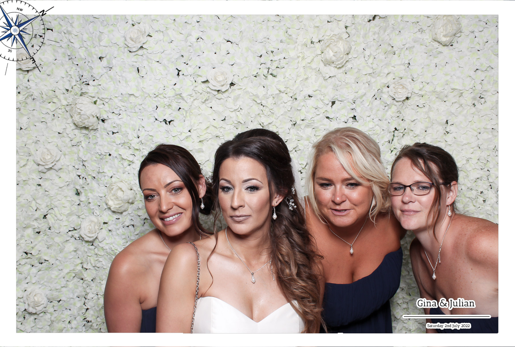 Gina & Julian Wedding - Classic Open Booth | View more photos from the event at gallery.freshbooths.com/u/FreshBooths/Gina-Julian-Wedding-Classic-Open-Booth
