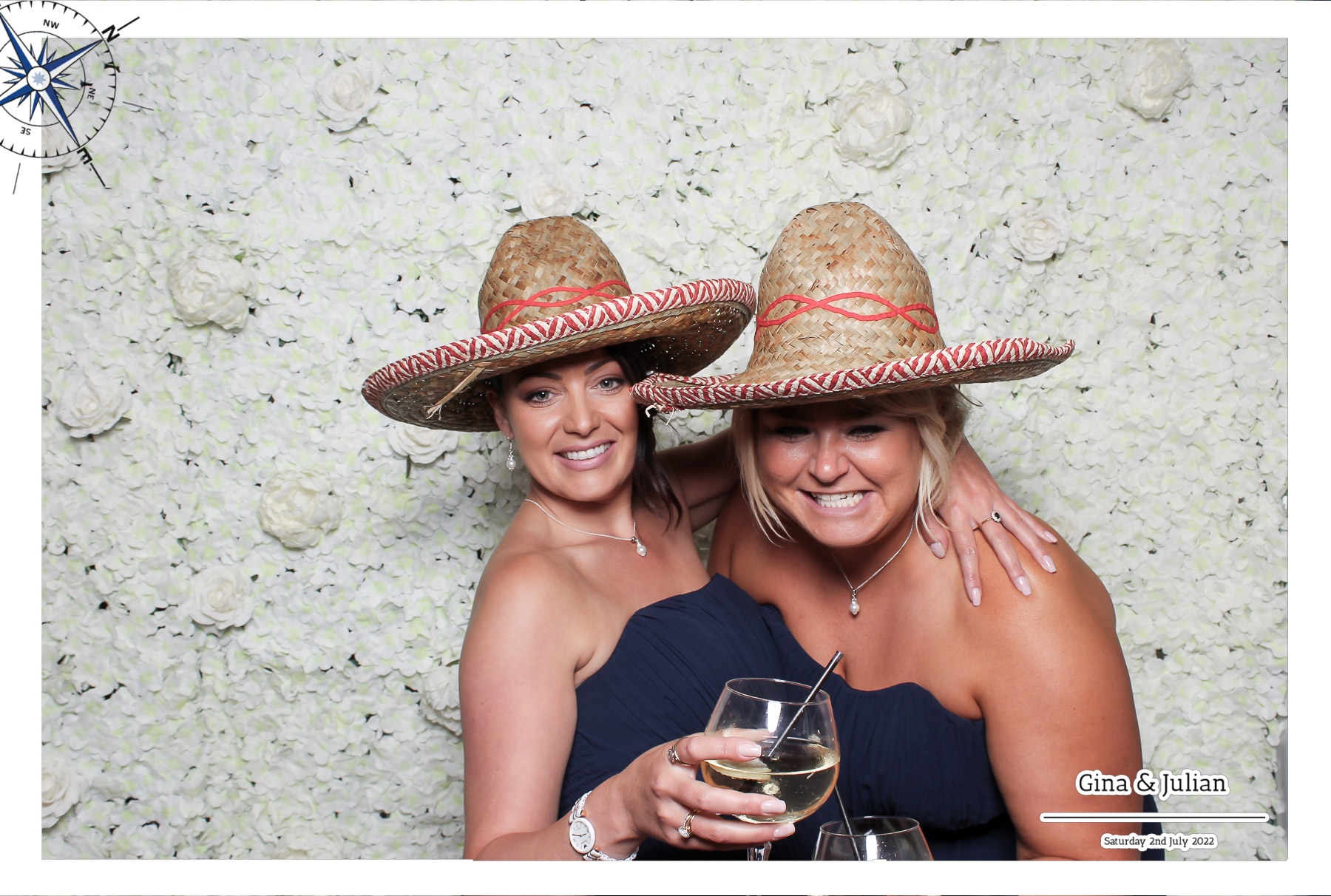 Gina & Julian Wedding - Classic Open Booth | View more photos from the event at gallery.freshbooths.com/u/FreshBooths/Gina-Julian-Wedding-Classic-Open-Booth